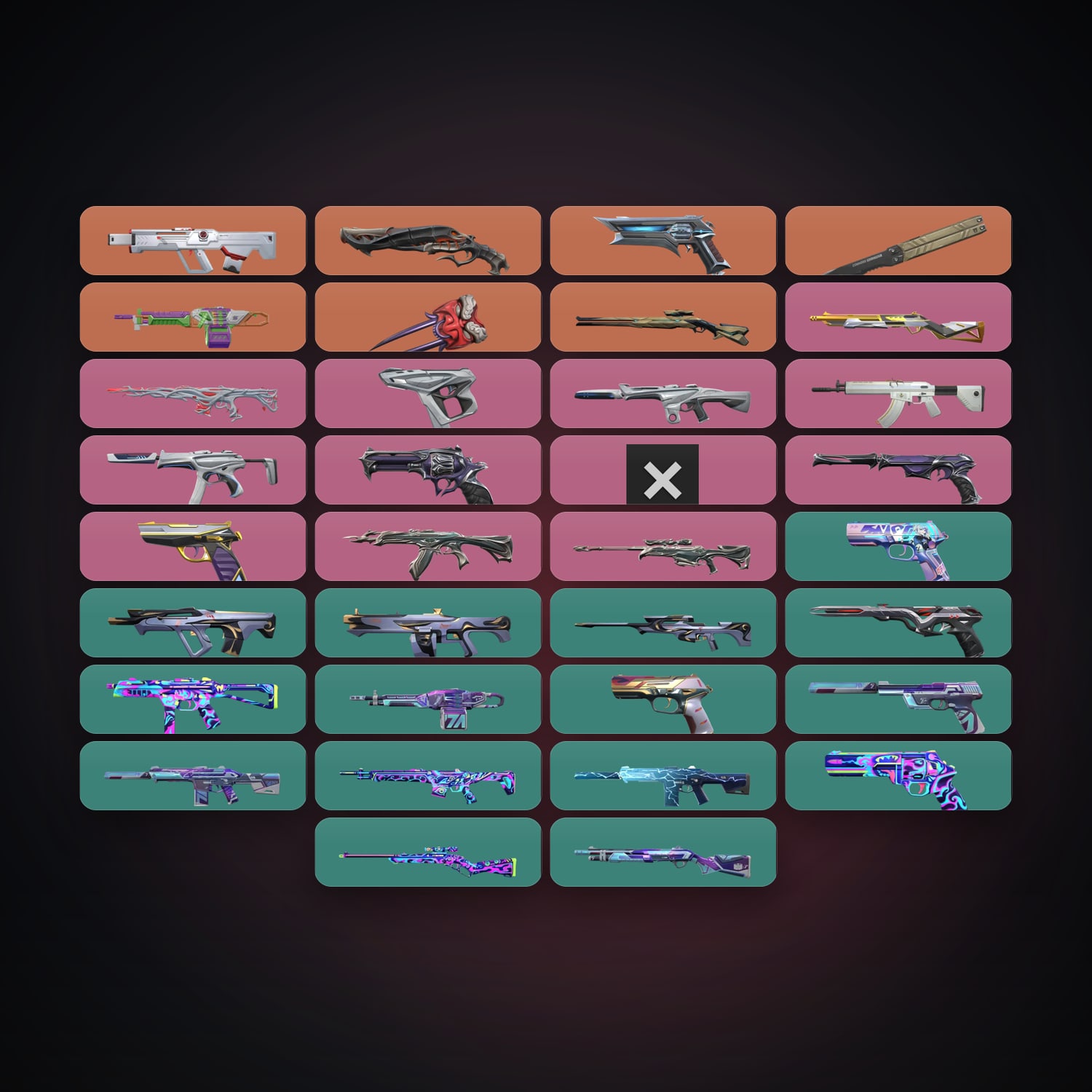 AP Diamond 1 locker — 2 knives, 34 skins, lvl 153 — HabibiAccounts