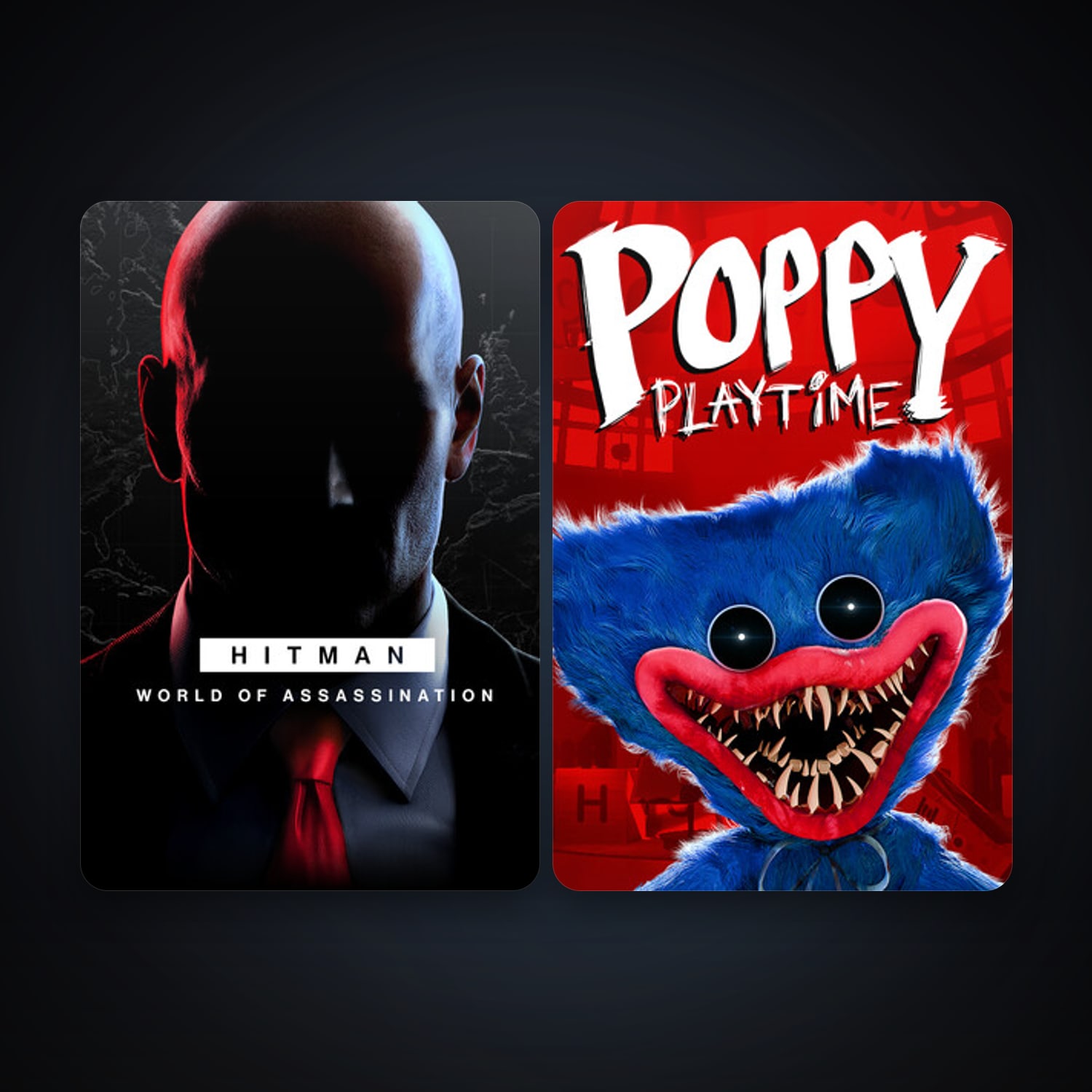HITMAN World of Assassination + Poppy Playtime, 12 games, clean — HabibiAccounts