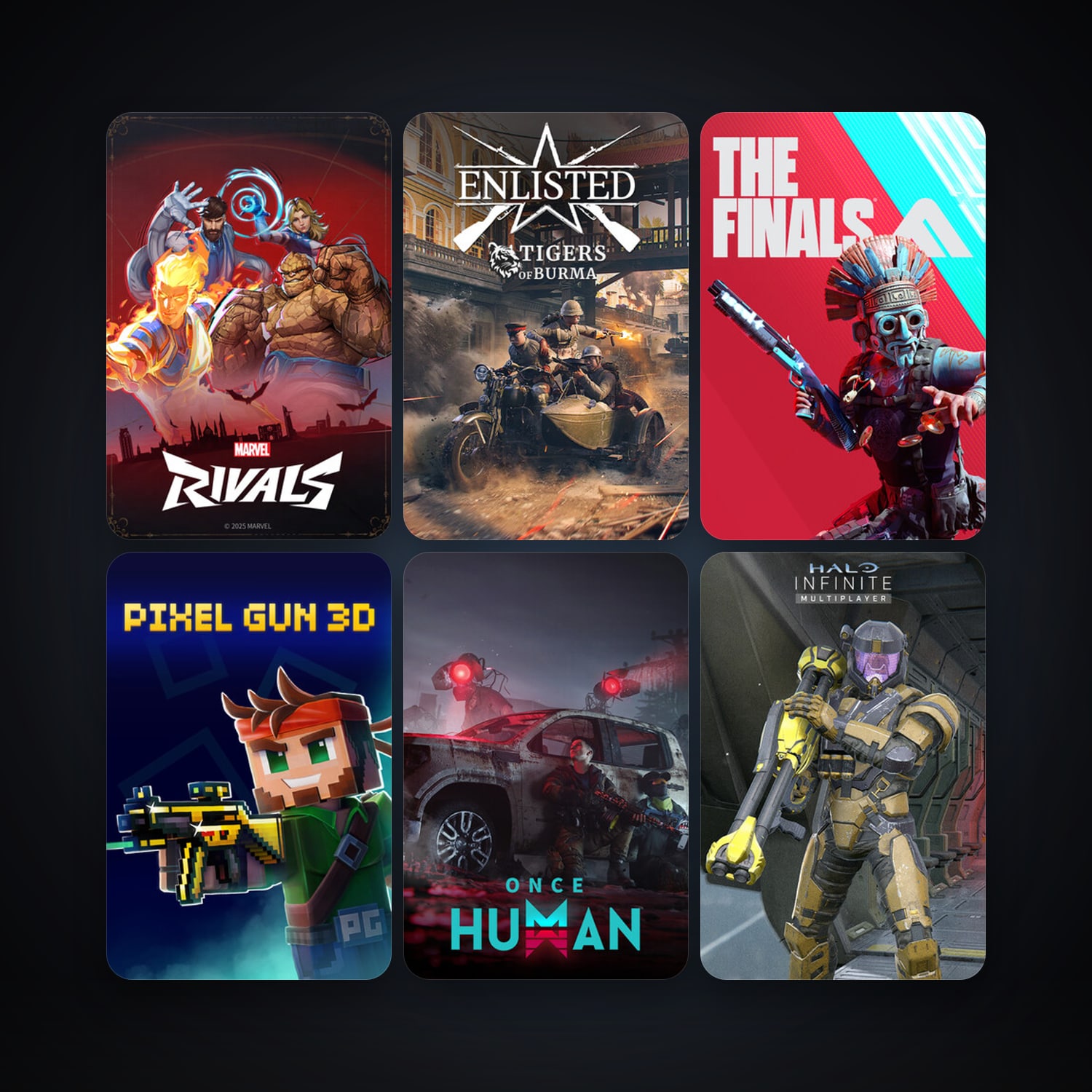 Halo Infinite + Stumble Guys, 16 games, clean — HabibiAccounts