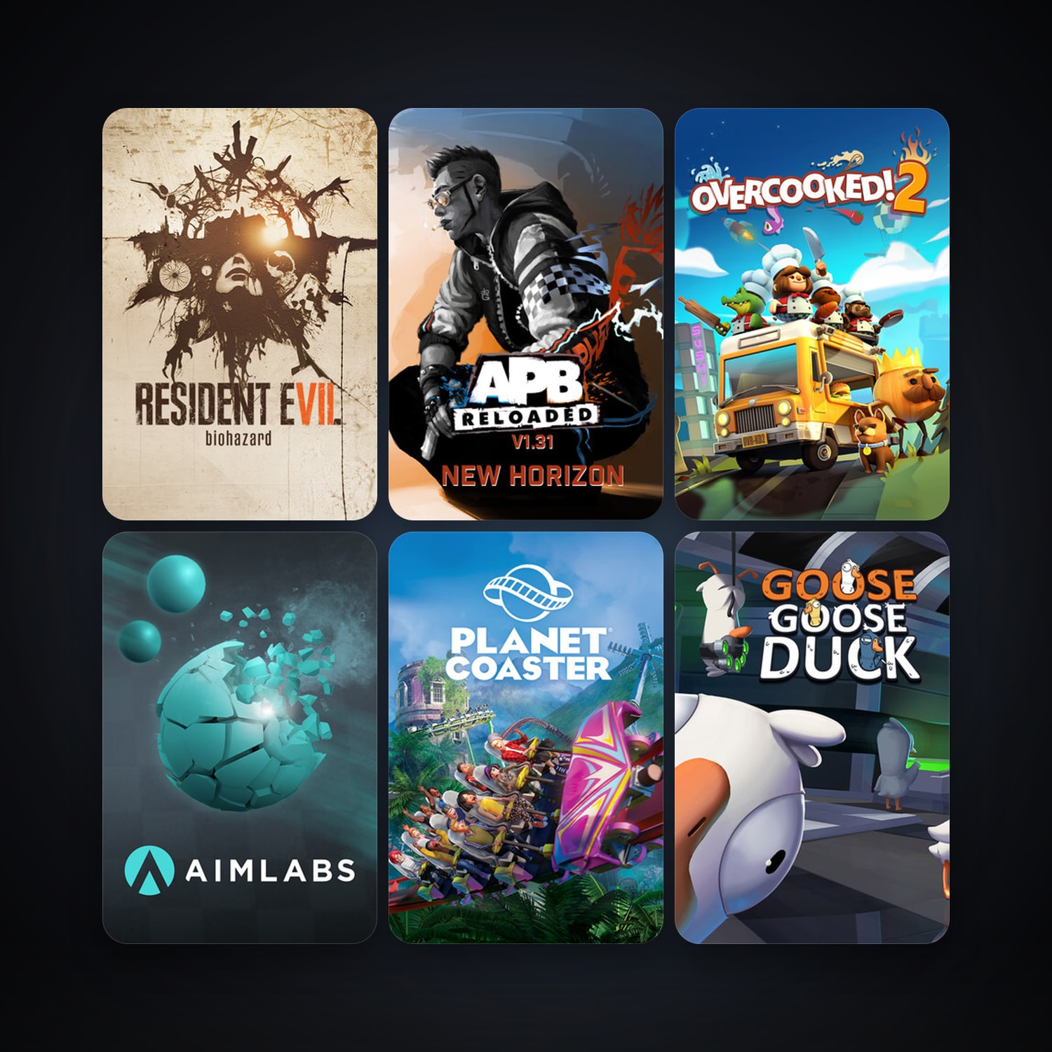 APB Reloaded + RESIDENT EVIL 7 biohazard / BIOHAZARD 7 resident evil, 15 games, clean — HabibiAccounts