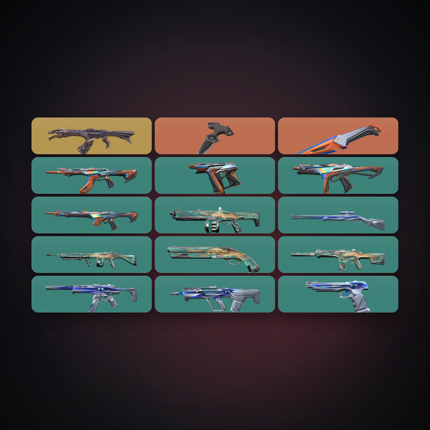 AP Bronze 2 locker — 2 knives, 15 skins, lvl 36 — HabibiAccounts