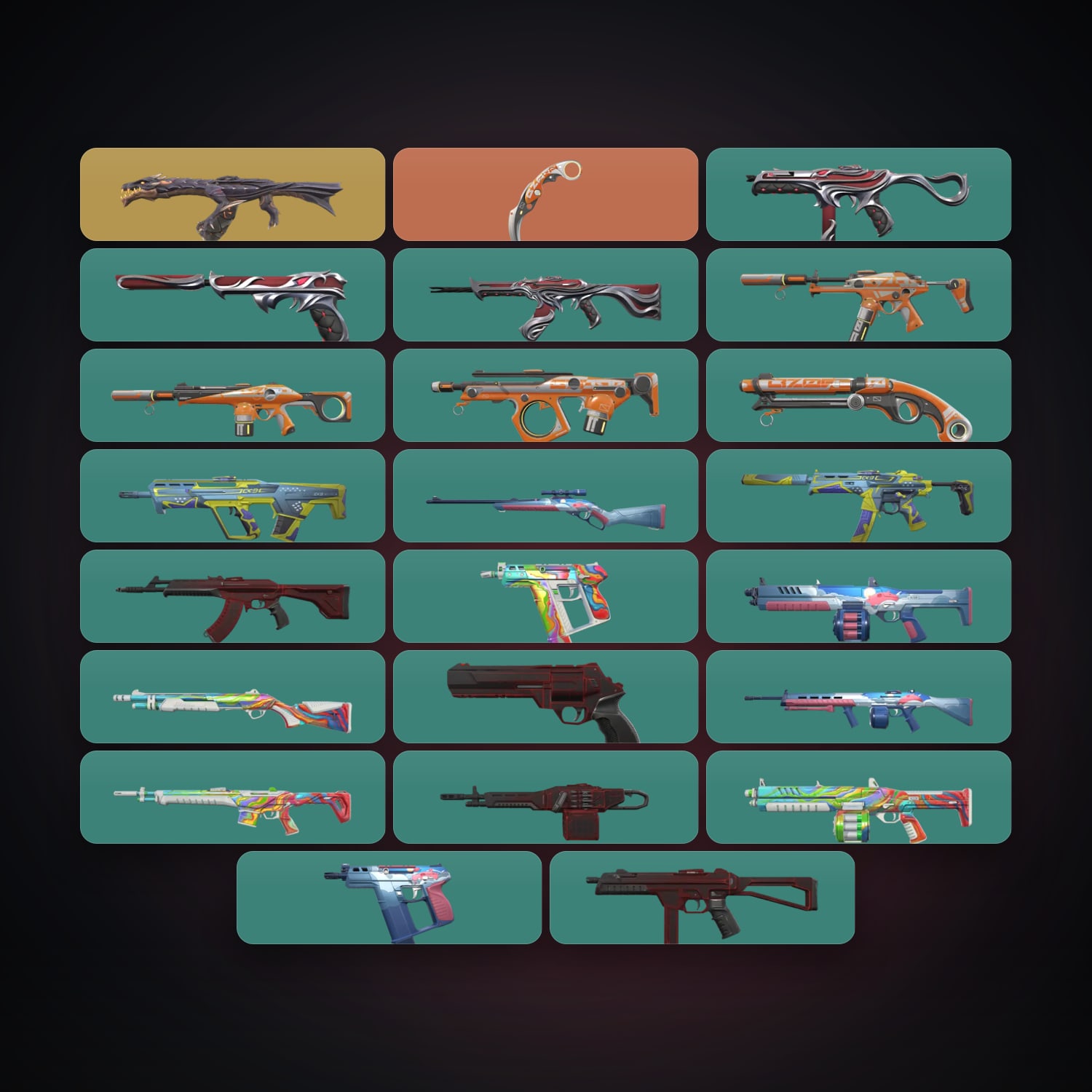 AP Iron 3 locker — 1 knives, 23 skins, lvl 56 — HabibiAccounts