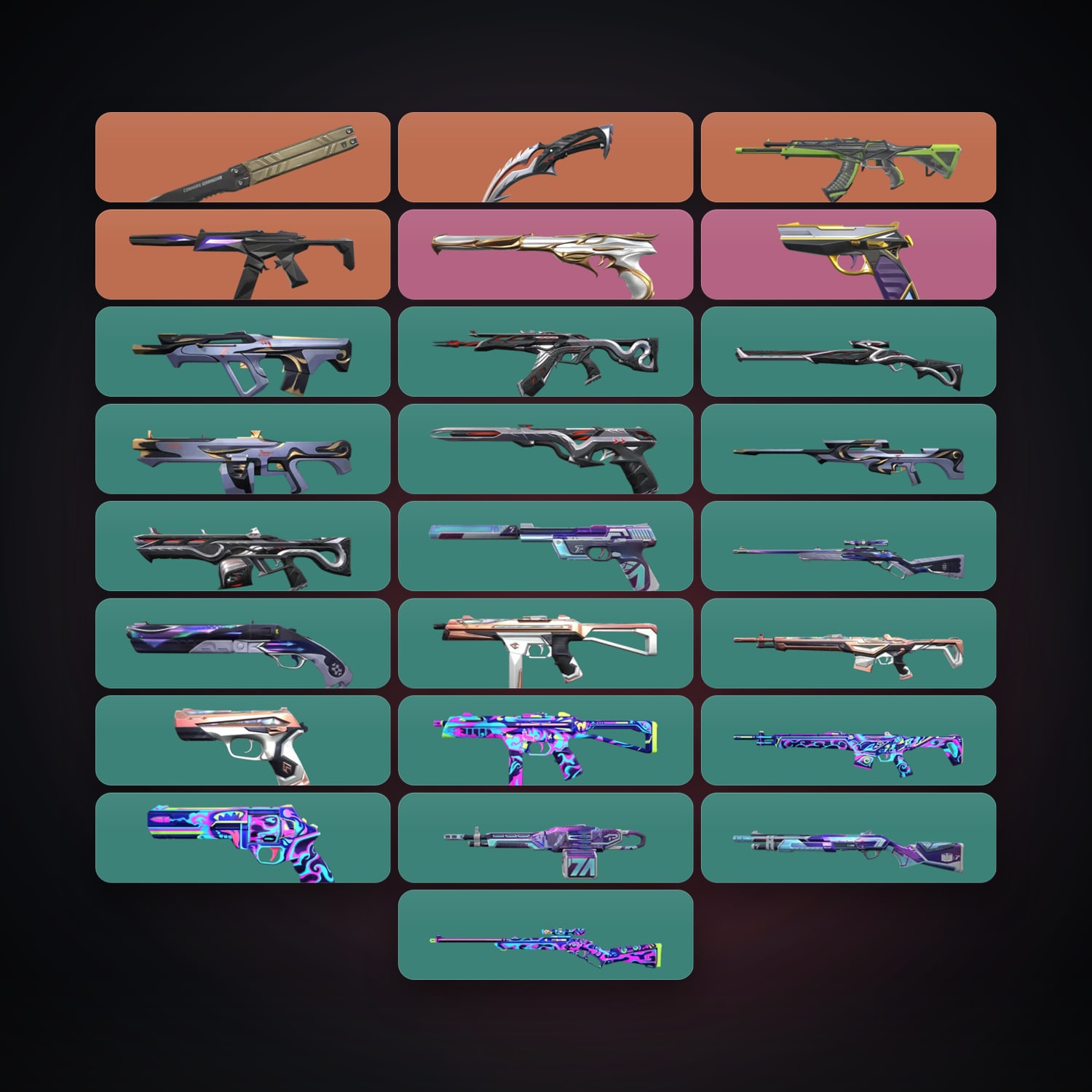 EU Bronze 2 locker — 2 knives, 27 skins, lvl 93 — HabibiAccounts