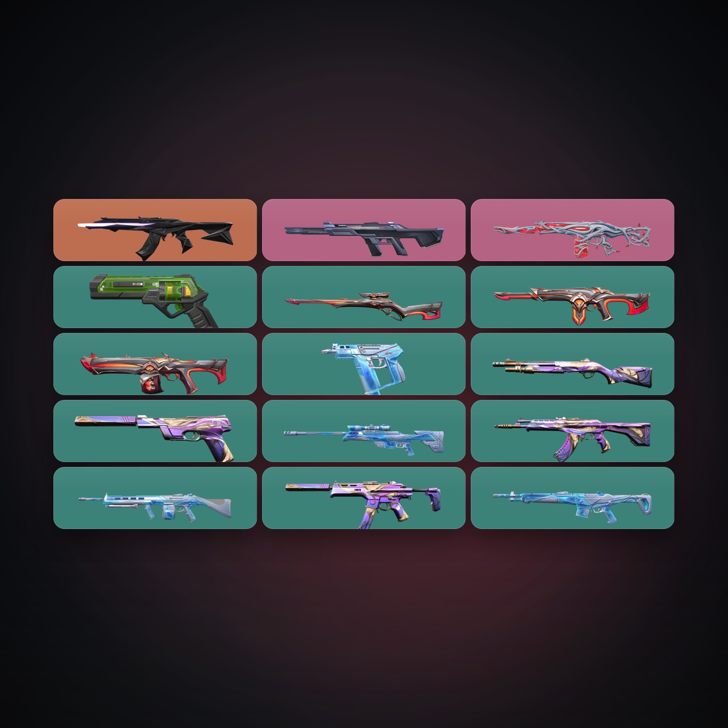 EU Bronze 1 locker — 15 skins, lvl 60 — HabibiAccounts