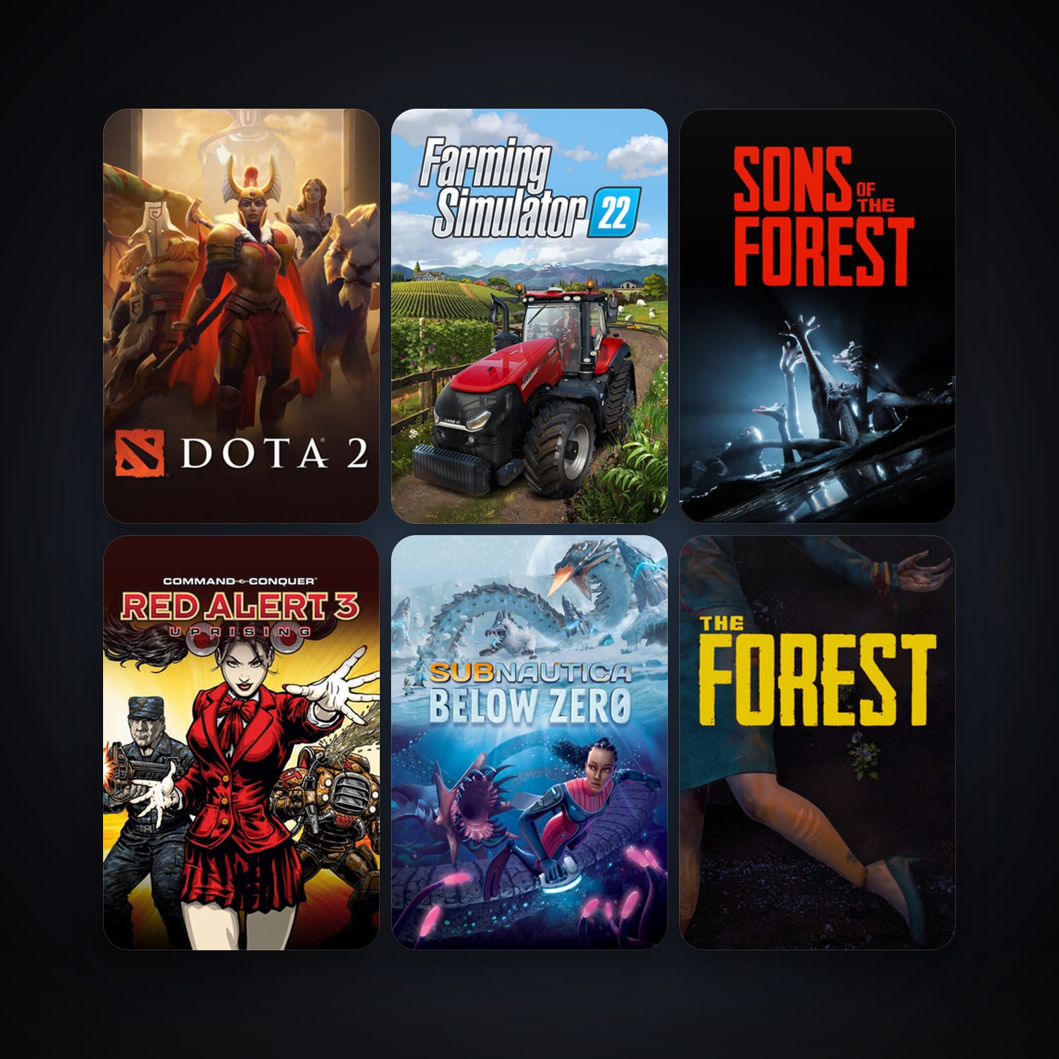Dota 2 + Command & Conquer: Red Alert 3, 36 games, clean — HabibiAccounts