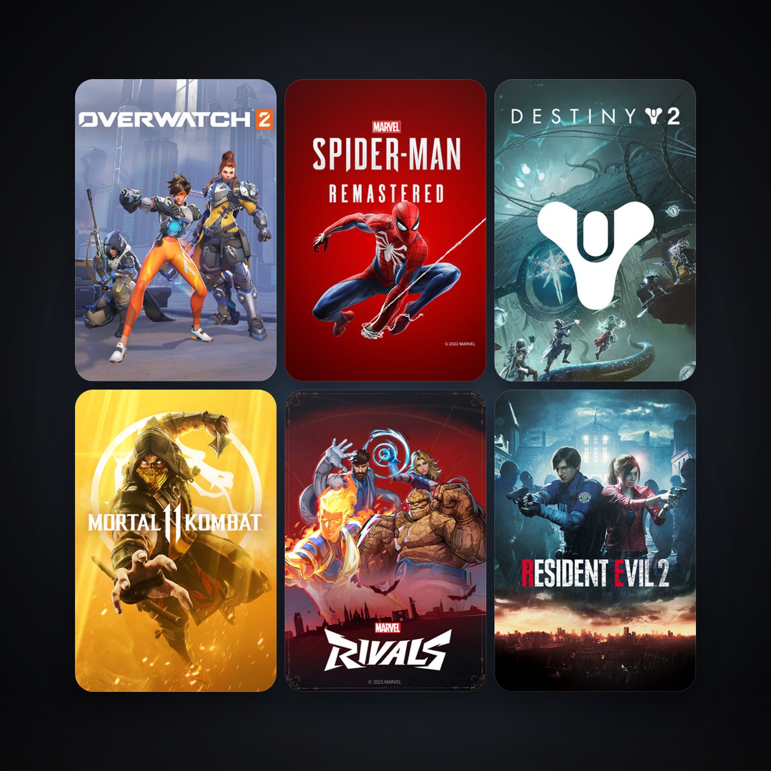 Batman: Arkham Origins + RESIDENT EVIL 2, 50 games, clean — HabibiAccounts