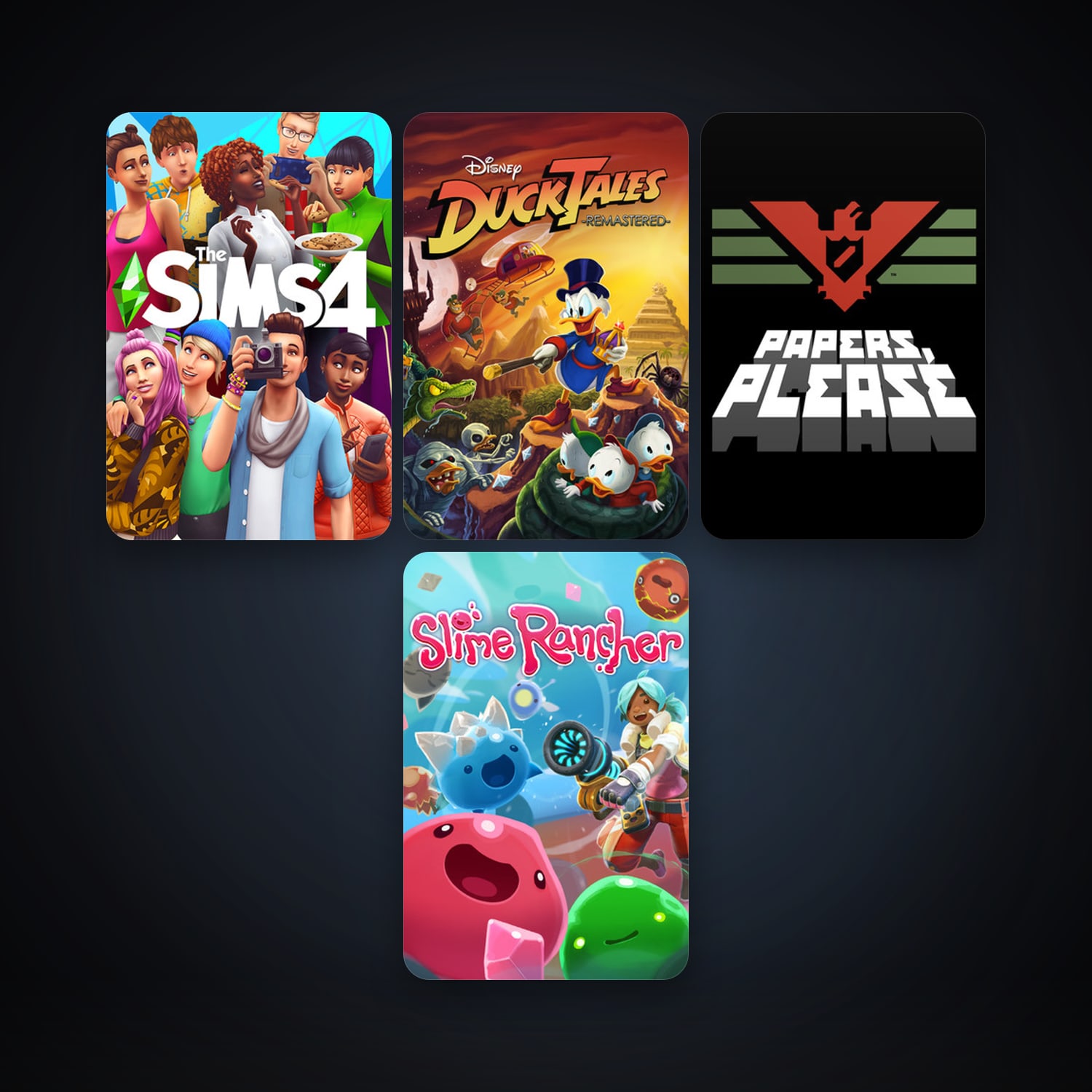 DuckTales: Remastered + Papers, Please, 7 games, clean — HabibiAccounts