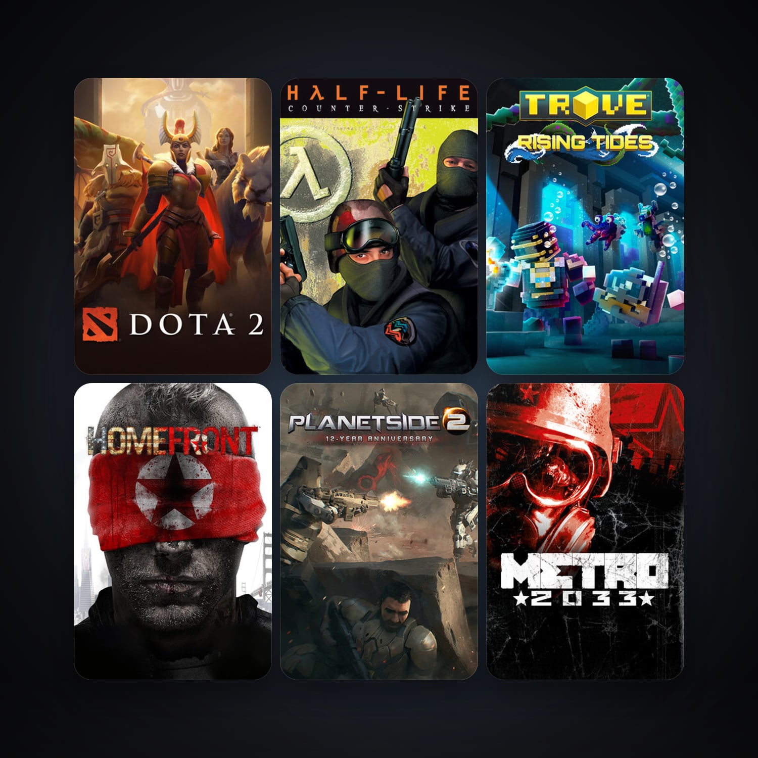 Counter-Strike + Day of Defeat, 23 games, clean — HabibiAccounts