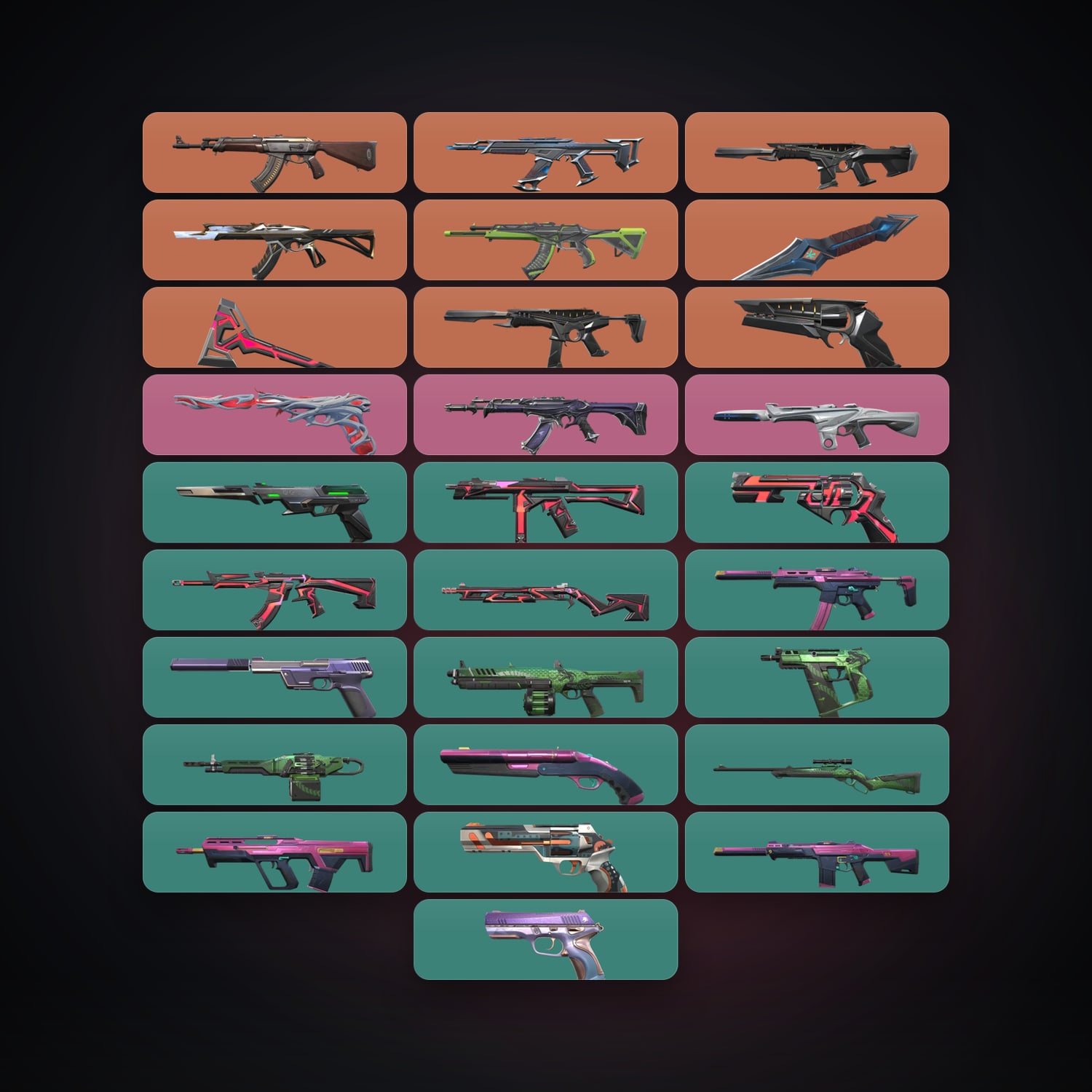 NA Silver 2 locker — 2 knives, 28 skins, lvl 140 — HabibiAccounts