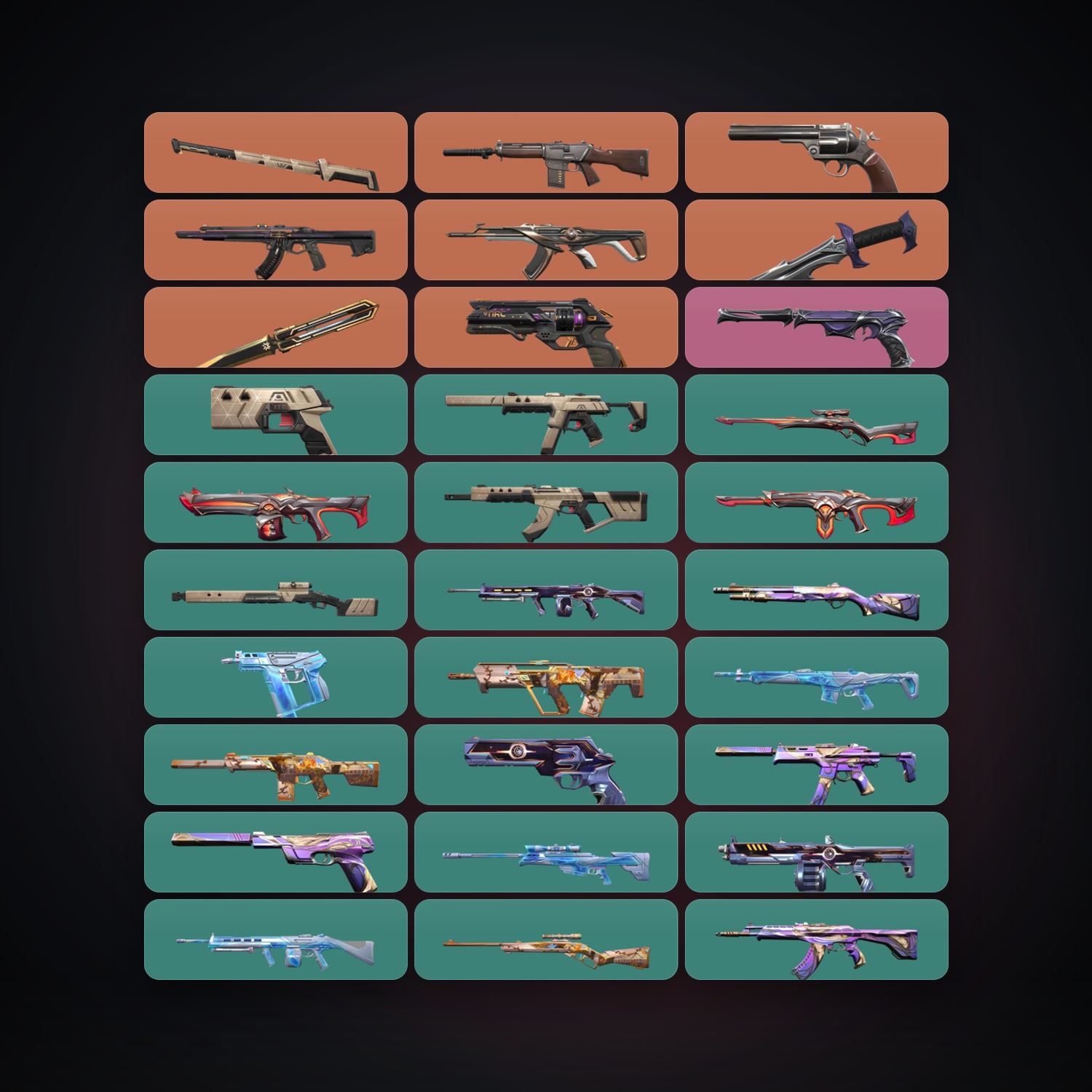 EU Gold 2 locker — 3 knives, 32 skins, lvl 59 — HabibiAccounts