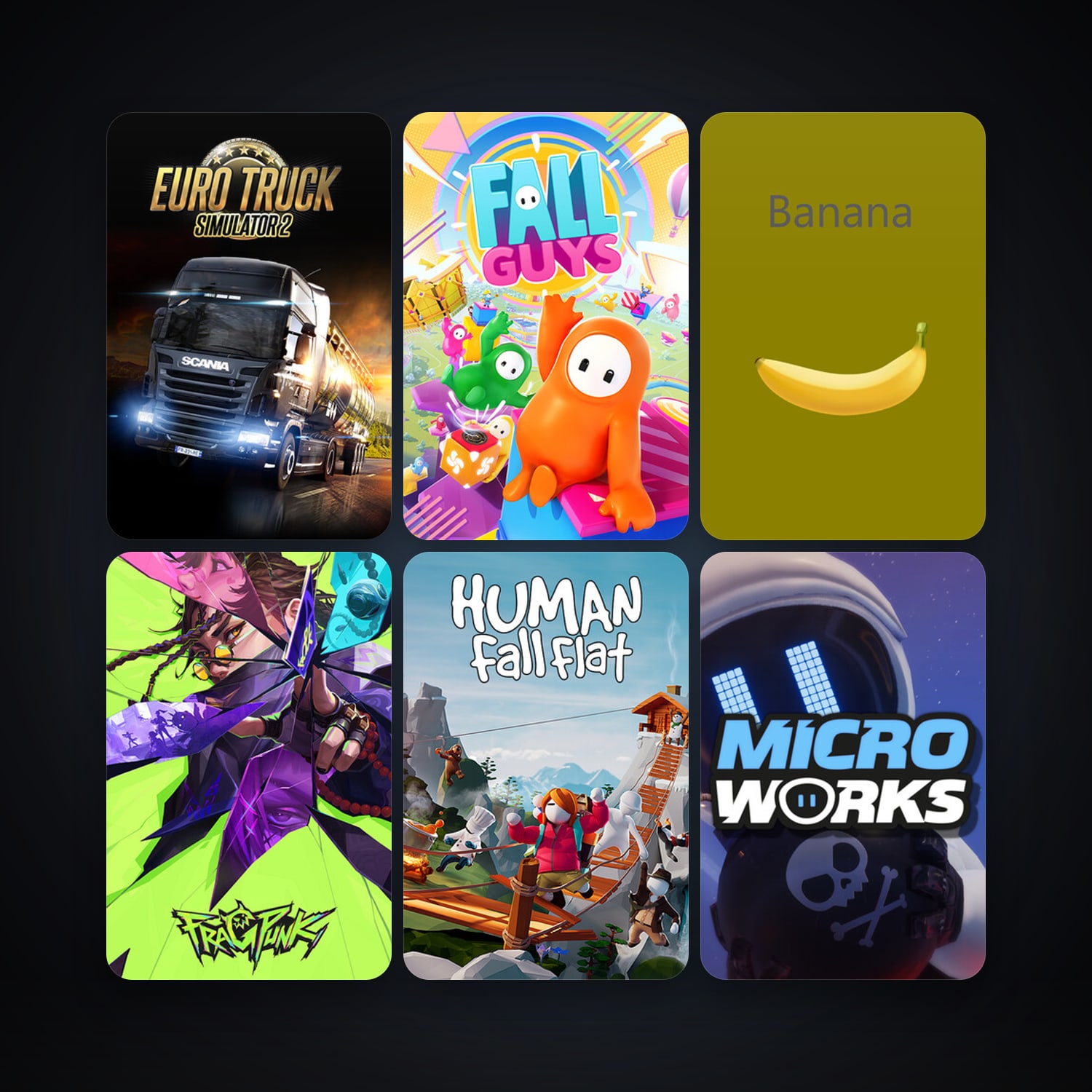 Euro Truck Simulator 2 + World of Tanks Blitz, 59 games, clean — HabibiAccounts