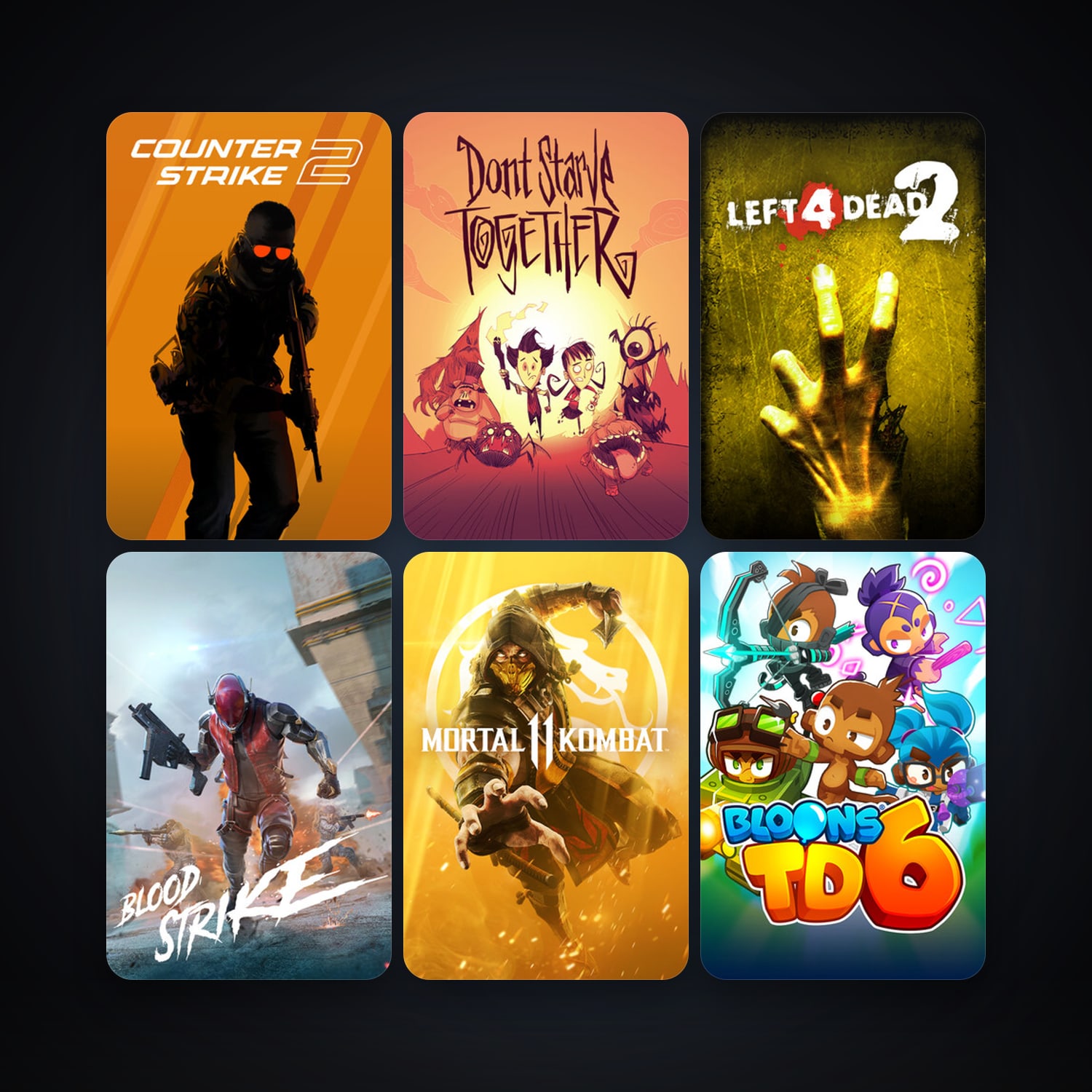 Left 4 Dead 2 + CS2 Prime, 70 games, clean — HabibiAccounts