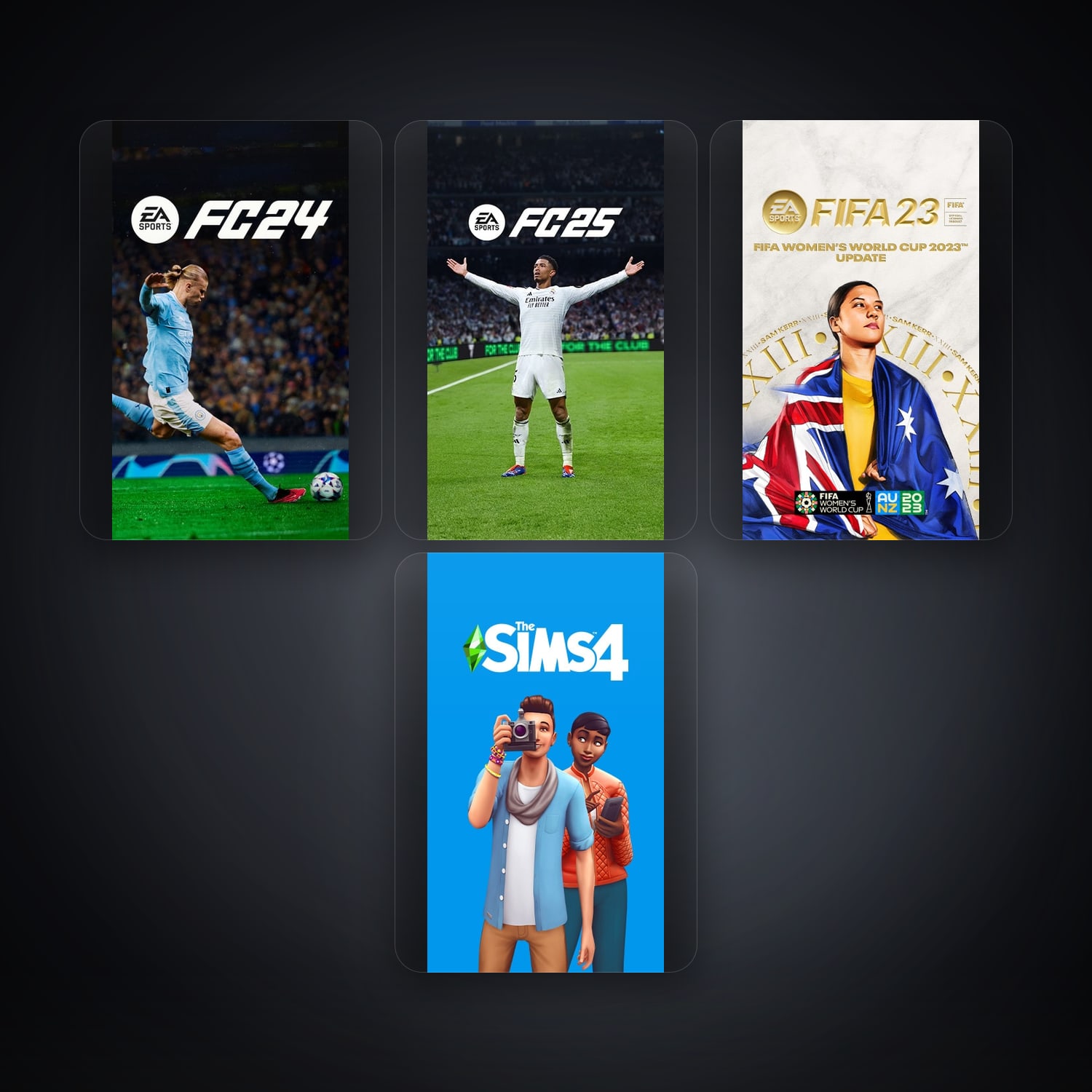 EA EA Sports FC24 + EA Sports FC 25 — RO — 4 games — HabibiAccounts