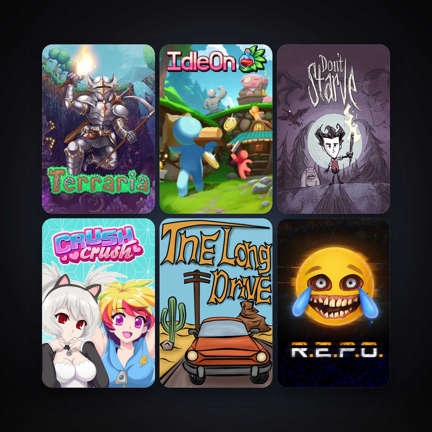 Terraria + Don't Starve, 36 games, clean — HabibiAccounts