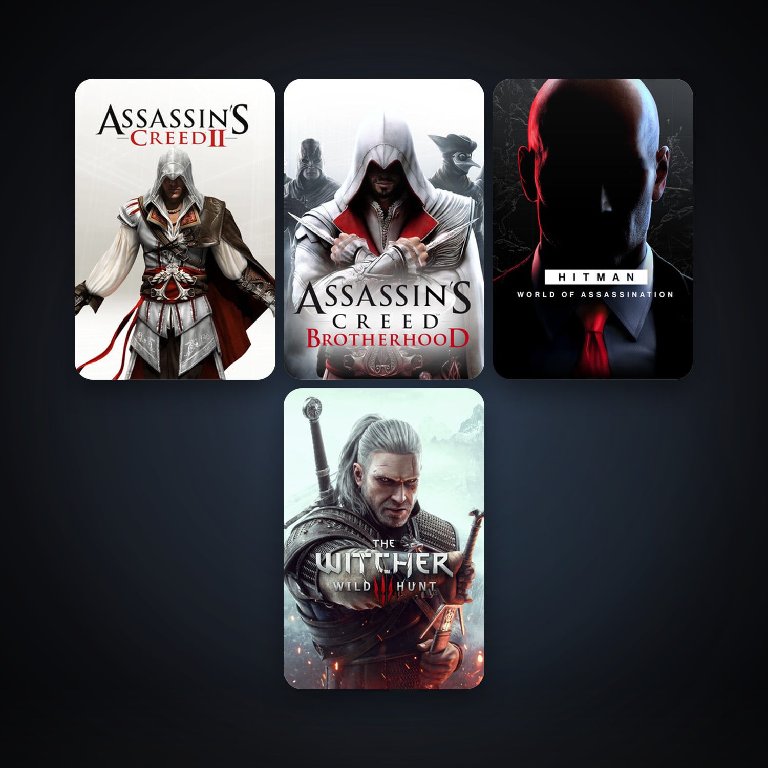 Assassin's Creed 2 Deluxe Edition + Assassin’s Creed Brotherhood, 5 games, clean — HabibiAccounts