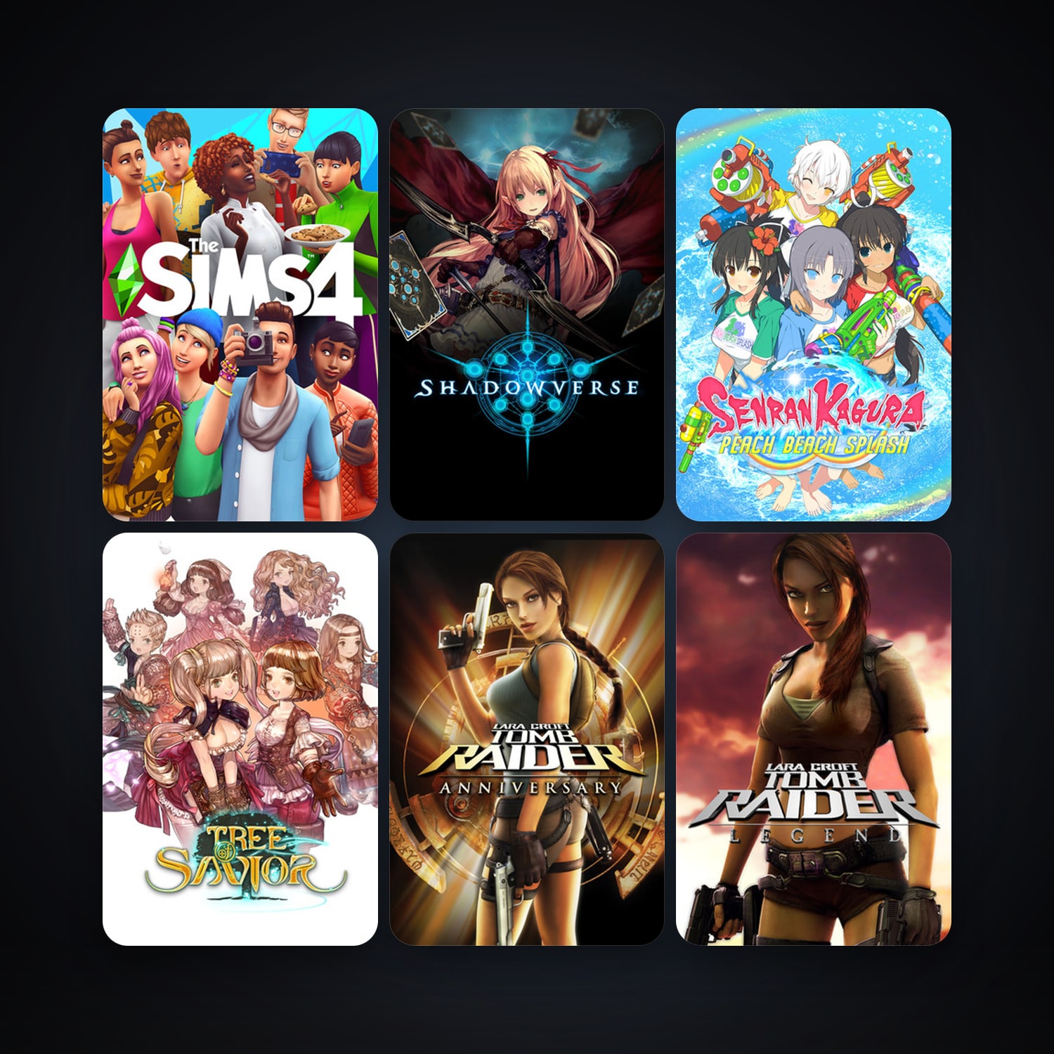 Tomb Raider: Legend + Tomb Raider: Anniversary, 11 games, clean — HabibiAccounts