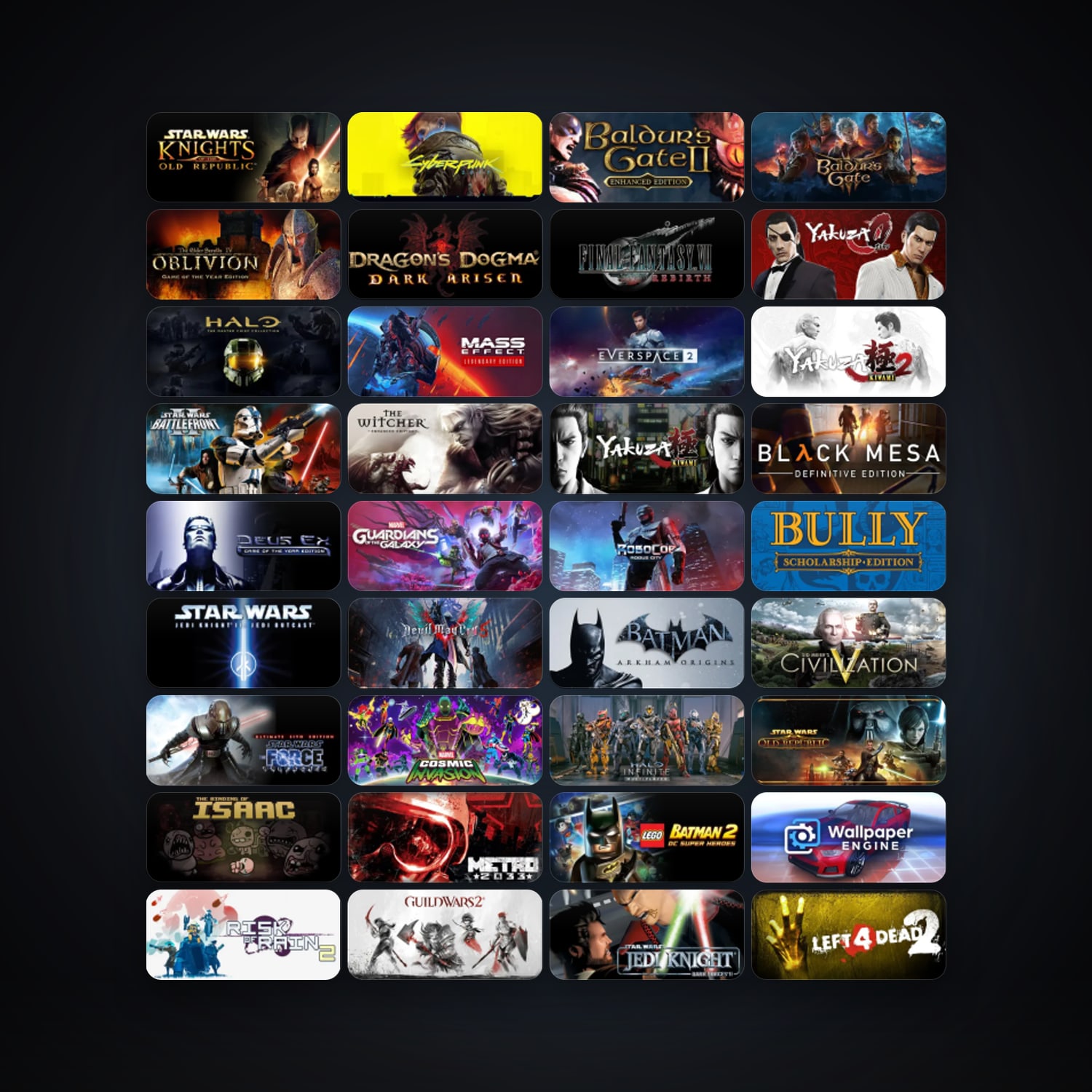 Steam 112 games, Steam 11, clean — HabibiAccounts