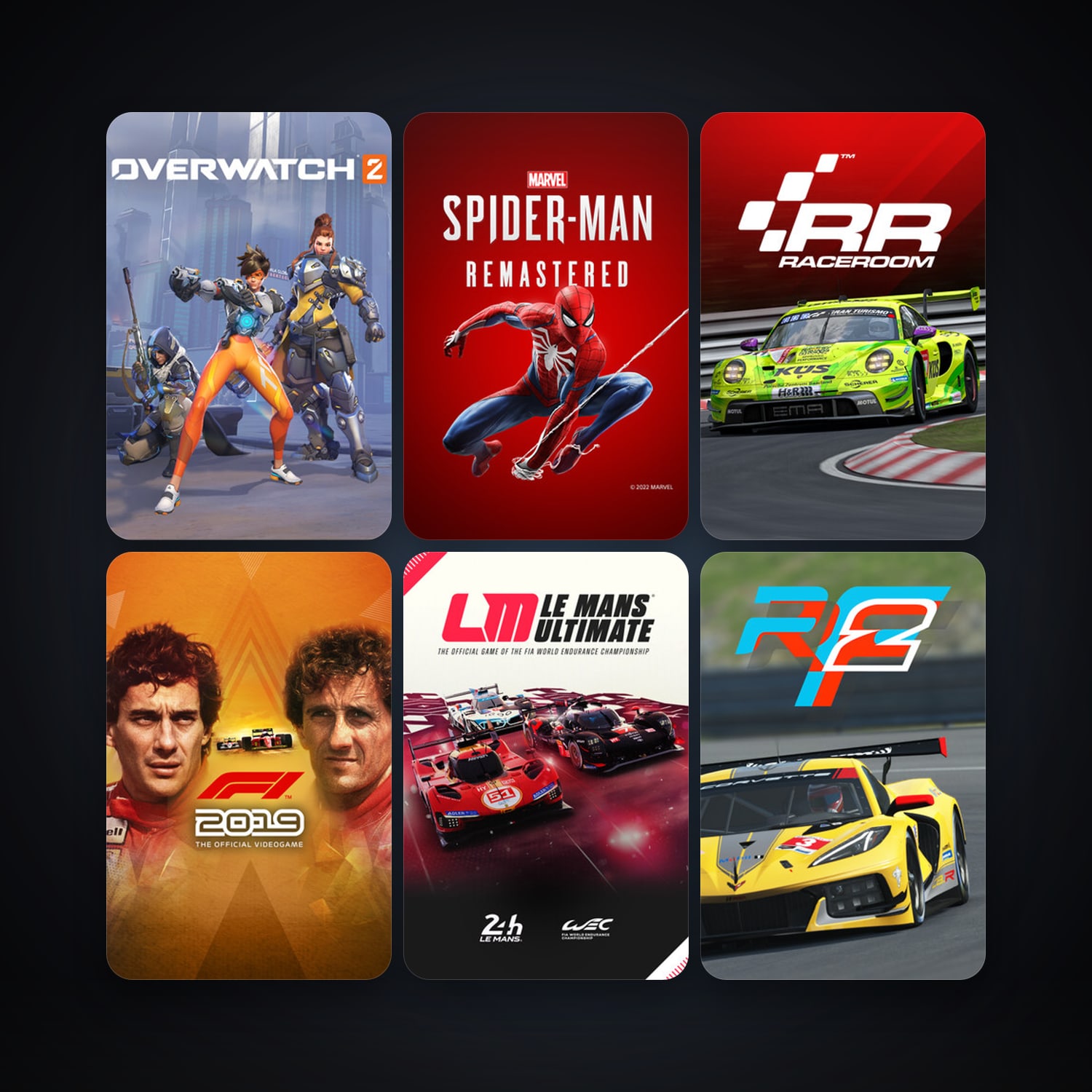 RaceRoom Racing Experience + Unturned, 24 games, clean — HabibiAccounts