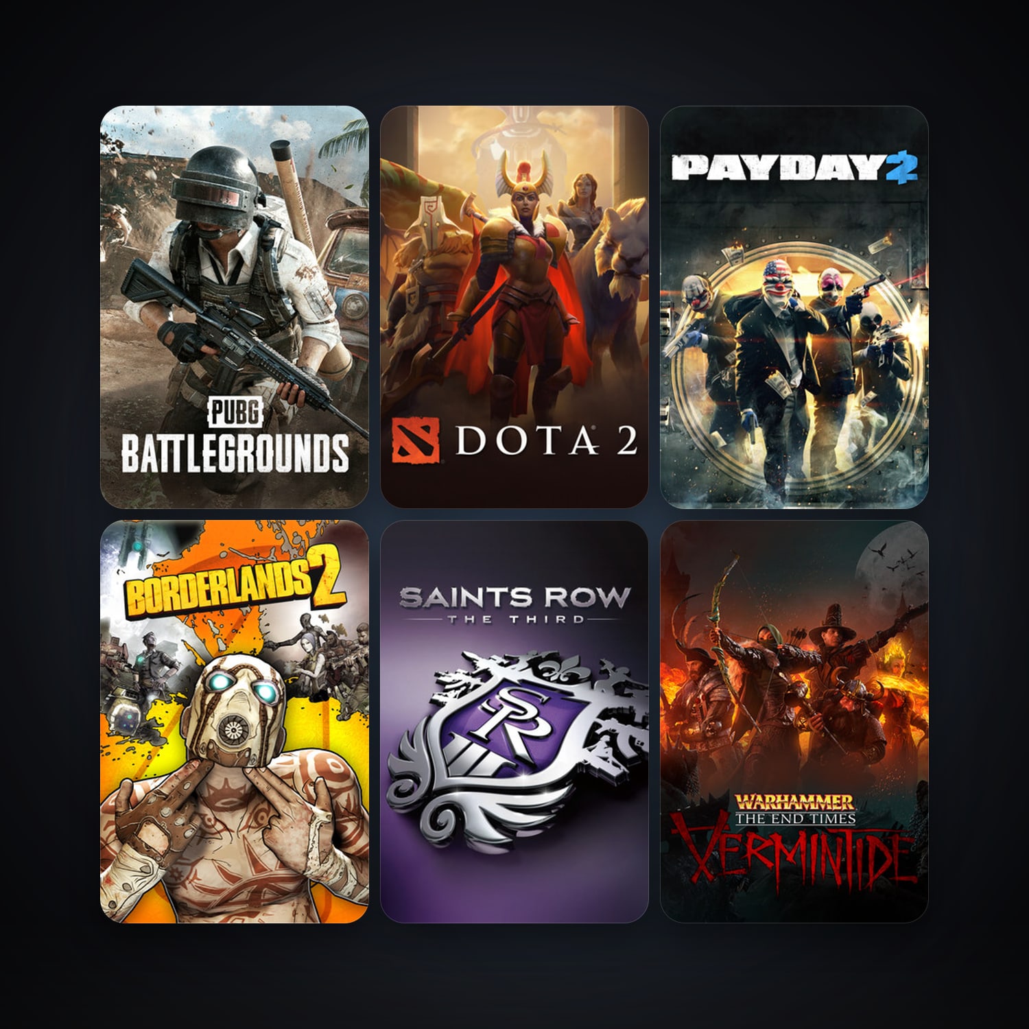Dota 2 + Borderlands 2, 31 games, Steam 11, clean — HabibiAccounts