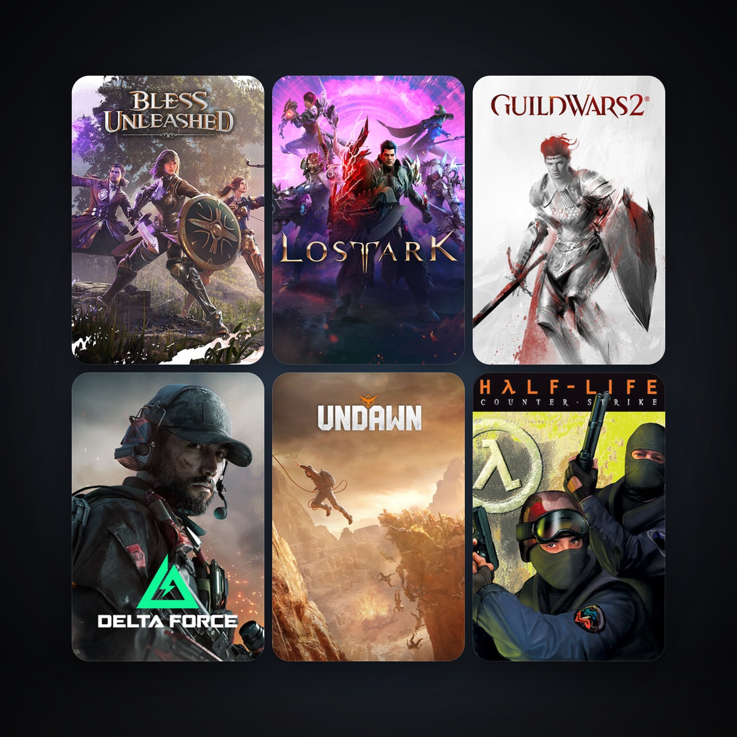 Counter-Strike + Bless Unleashed, 9 games, clean — HabibiAccounts