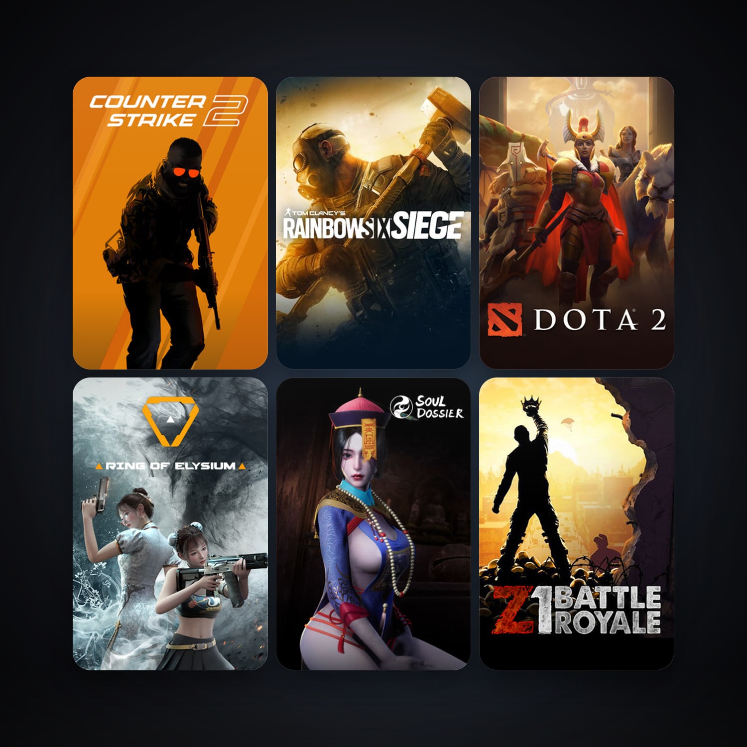 Dota 2 + CS2 Prime, 8 games, clean — HabibiAccounts
