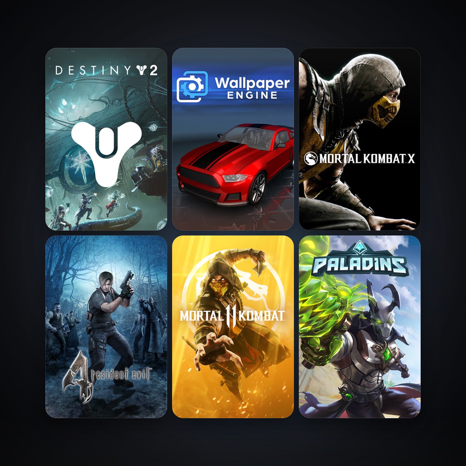 Left 4 Dead 2 + Resident Evil 6, 23 games, clean — HabibiAccounts