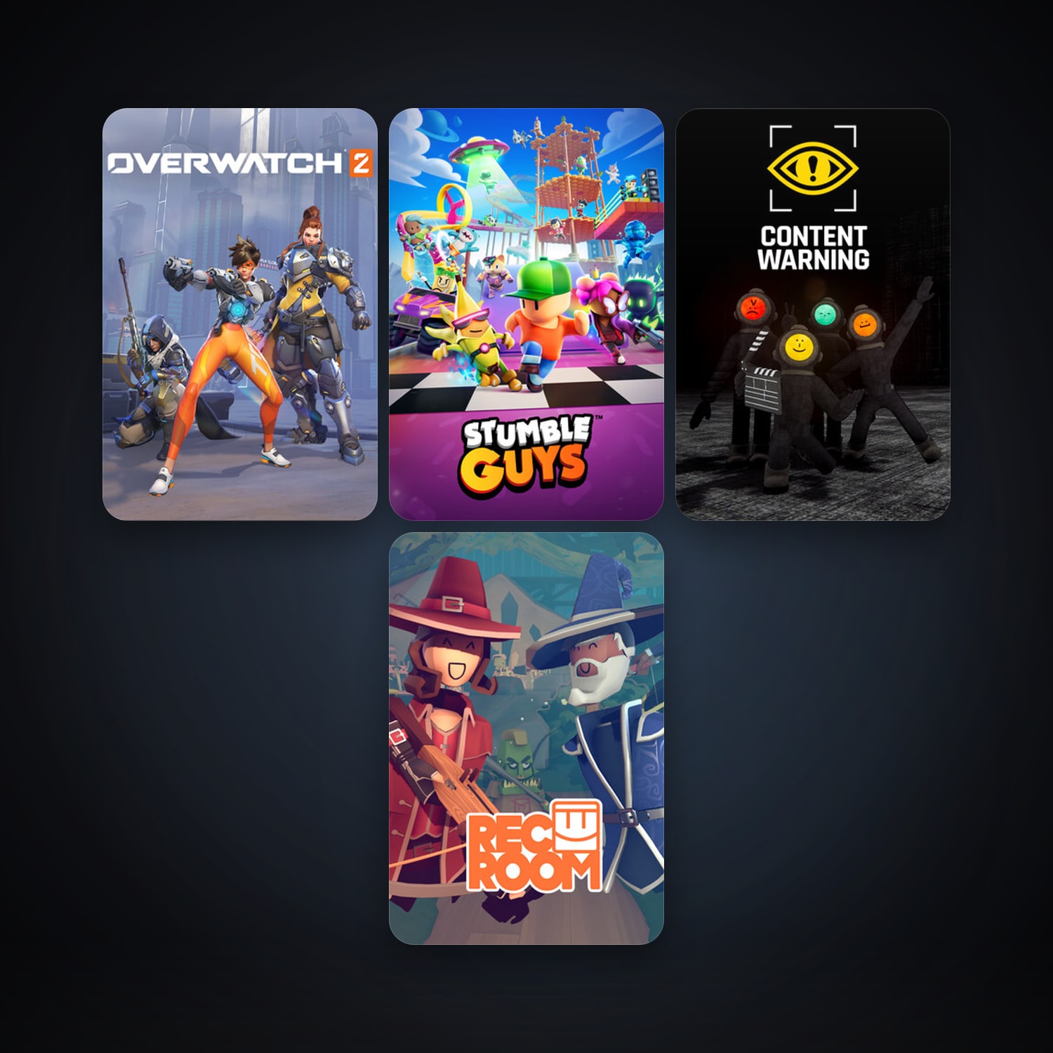 Rec Room + Totally Accurate Battlegrounds, 10 games, clean — HabibiAccounts