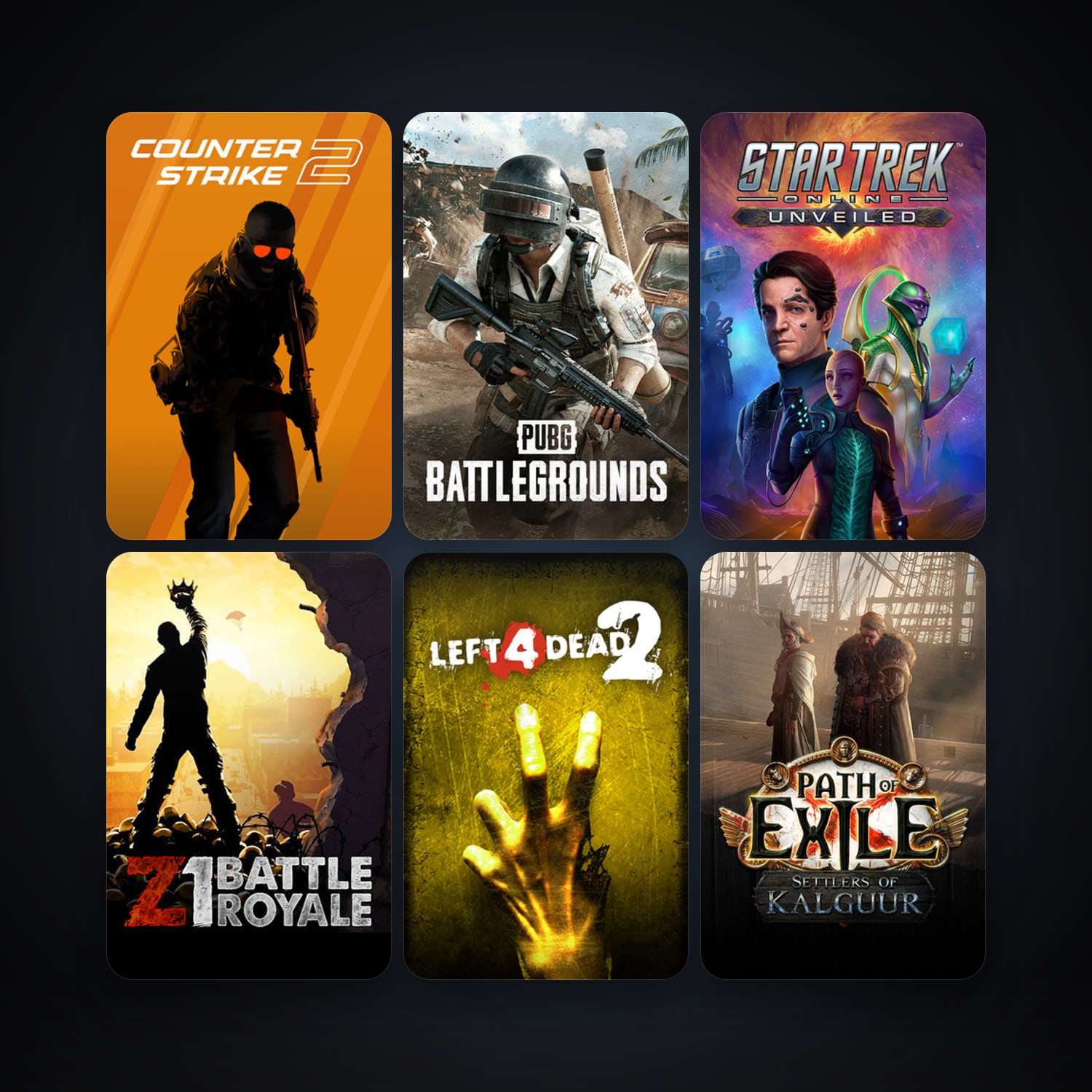 Left 4 Dead 2 + CS2 Prime, 15 games, Steam 10, clean — HabibiAccounts