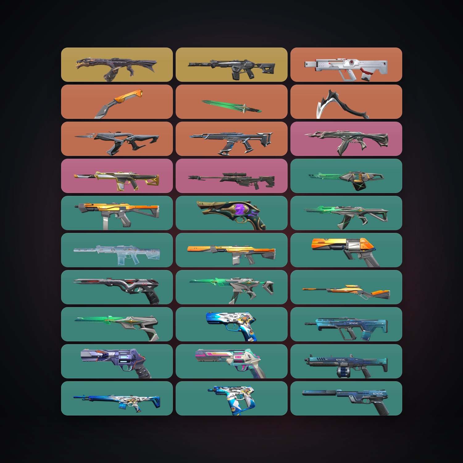 EU Iron 3 locker — 3 knives, 43 skins, lvl 154 — HabibiAccounts