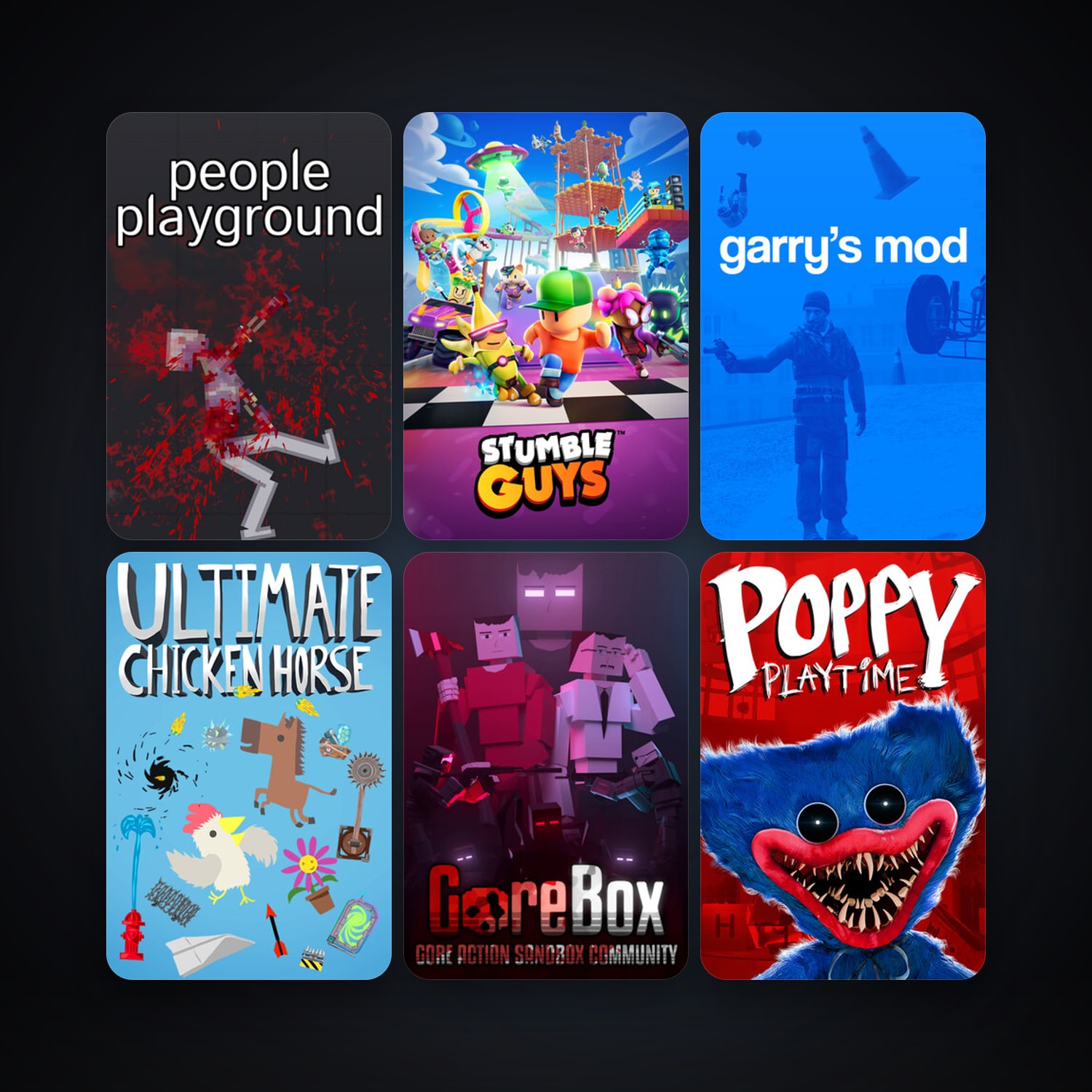 Garry's Mod + Getting Over It with Bennett Foddy, 57 games, clean — HabibiAccounts