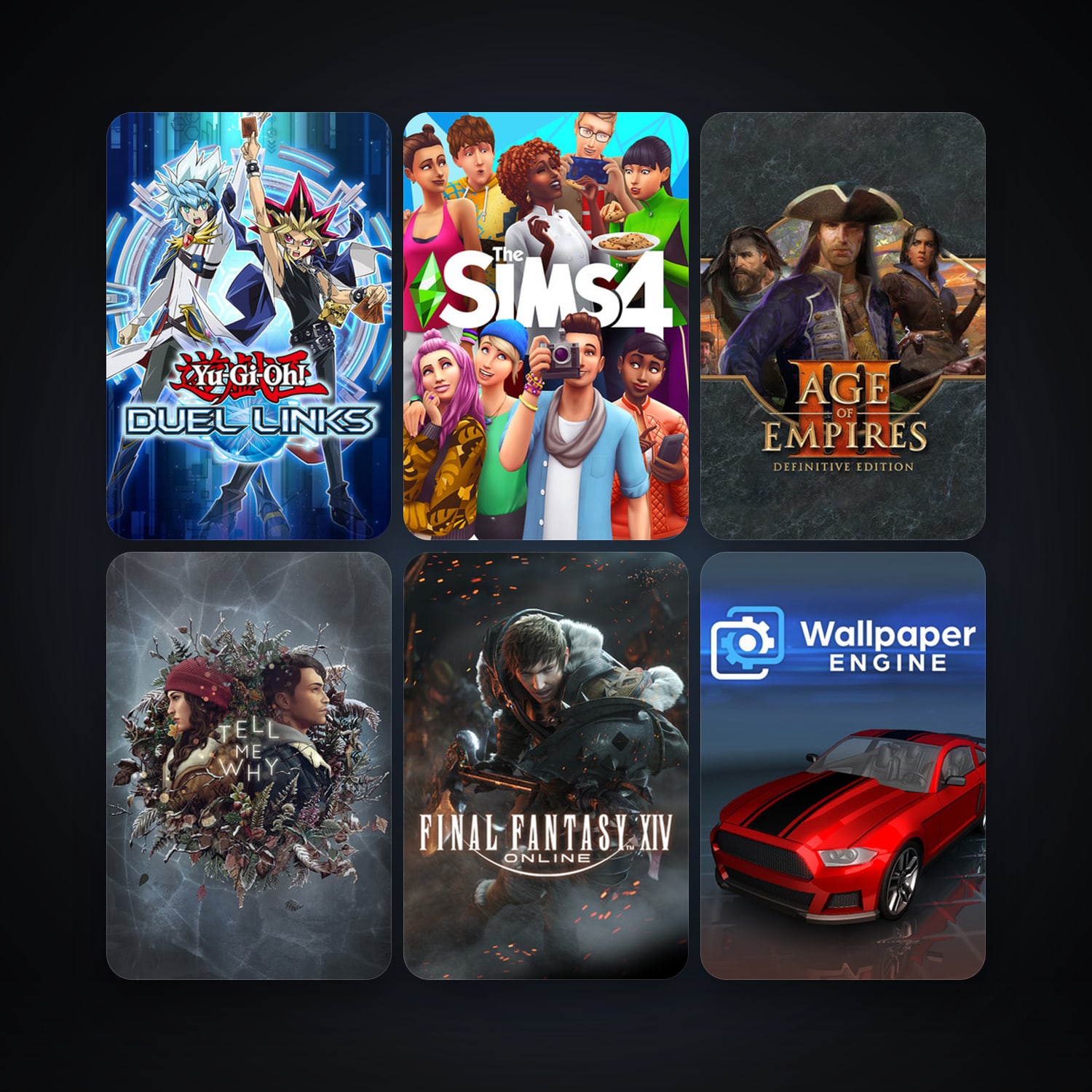 FINAL FANTASY XIV Online + Wallpaper Engine, 8 games, clean — HabibiAccounts