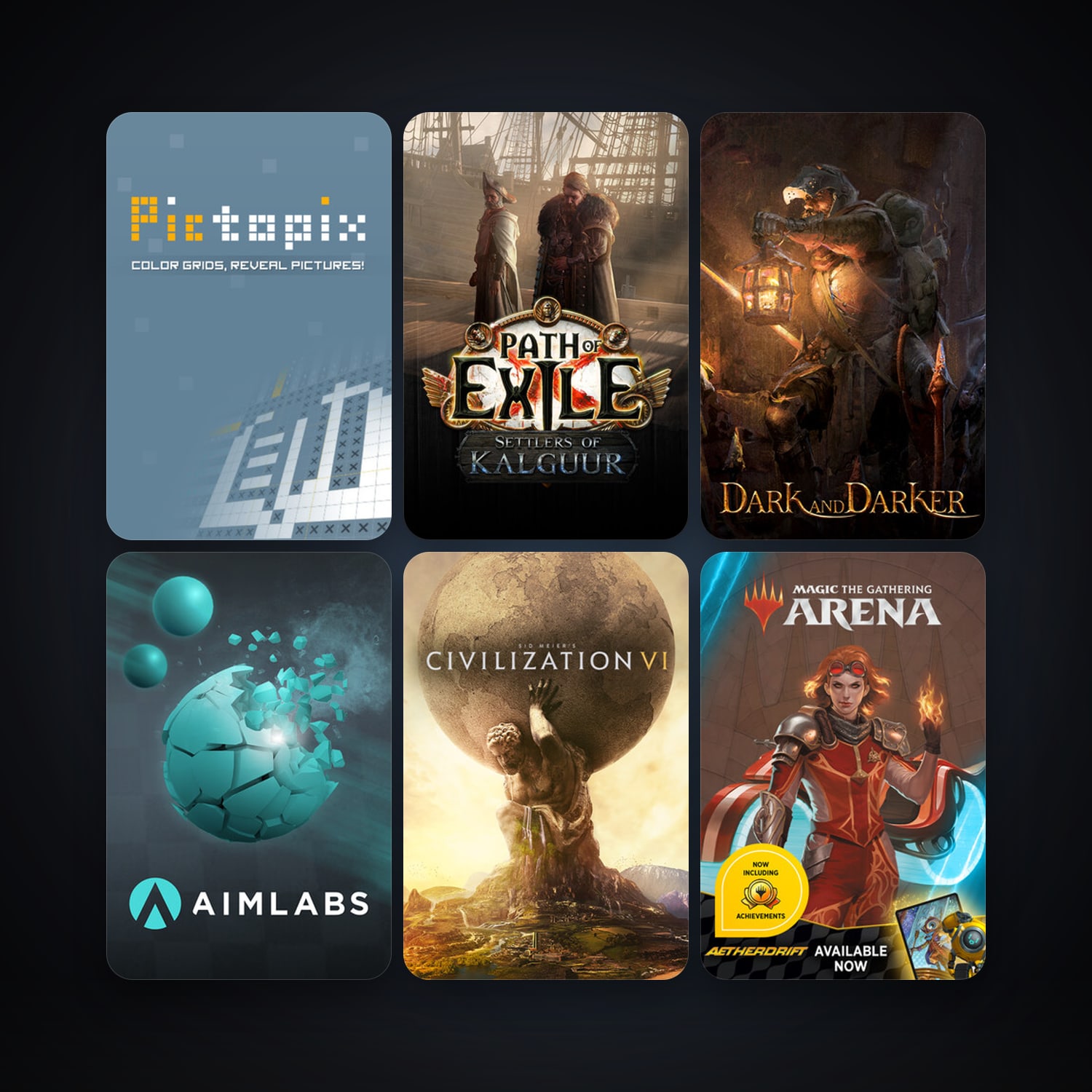 Path of Exile + Stellaris, 51 games, clean — HabibiAccounts