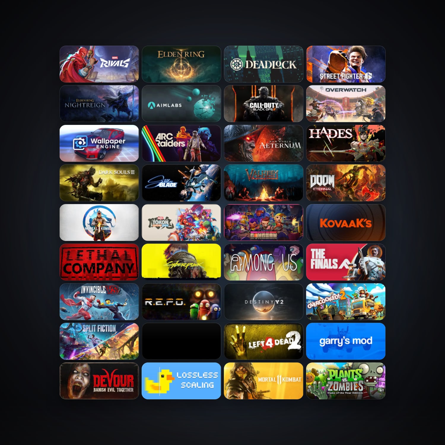 Left 4 Dead 2 + Portal 2, 99 games, Steam 31, clean — HabibiAccounts