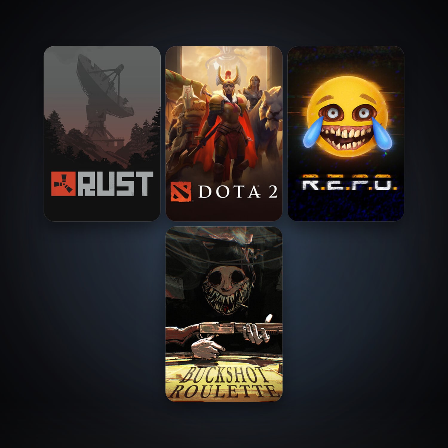 Dota 2 + Rust, 7 games, clean — HabibiAccounts