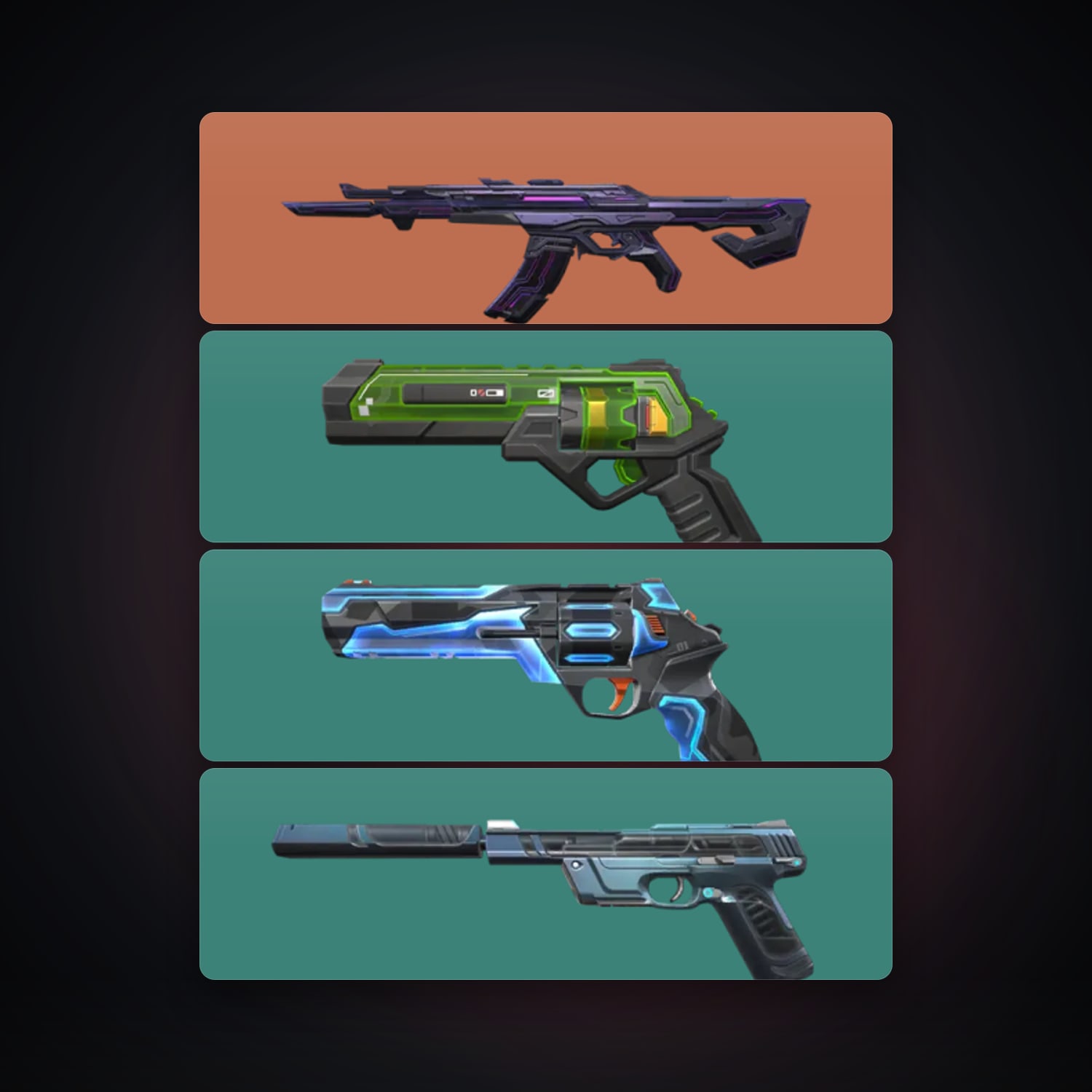 EU Gold 1 locker — 5 skins, lvl 108 — HabibiAccounts