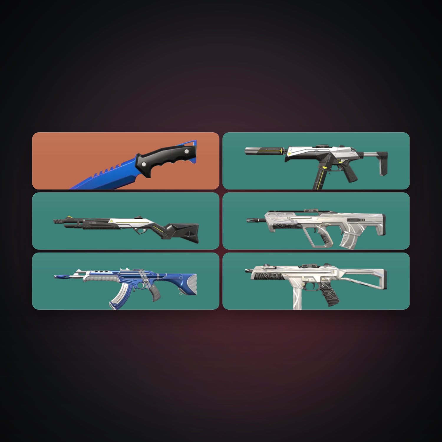 EU locker — 1 knives, 6 skins, lvl 5 — HabibiAccounts