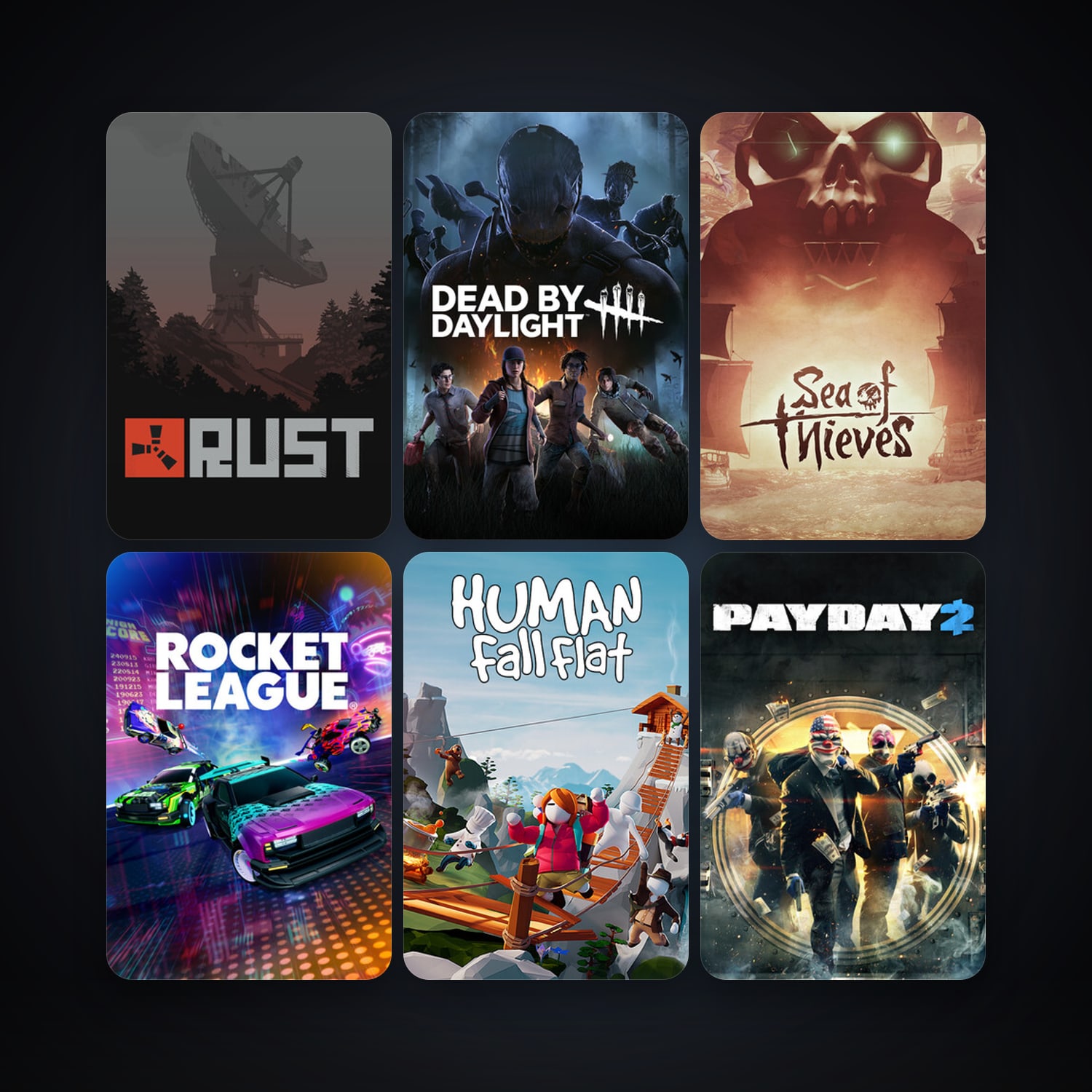 Free CS2 (No Prime) + PAYDAY 2, 13 games, clean — HabibiAccounts