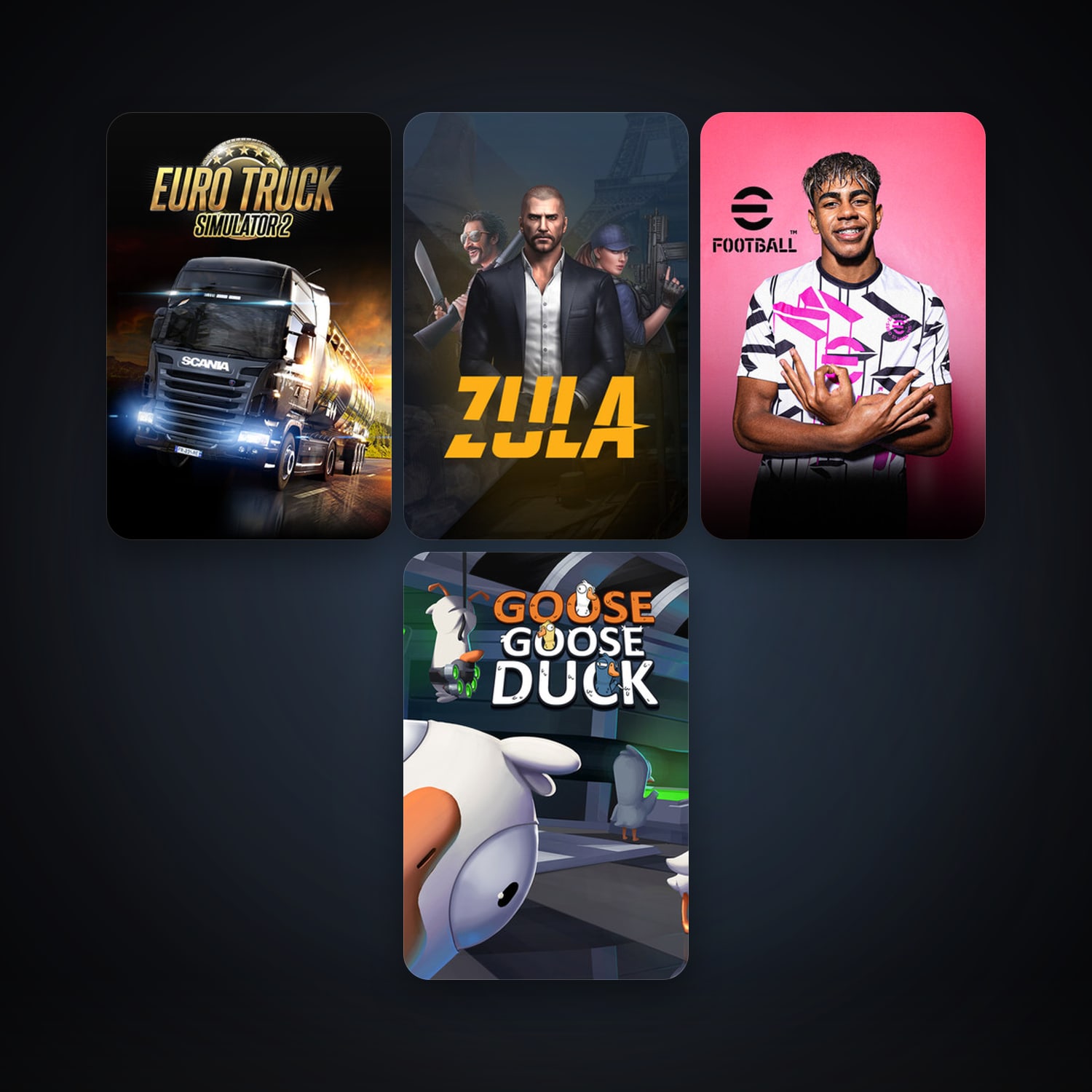 Euro Truck Simulator 2 + Moonlighter, 11 games, clean — HabibiAccounts
