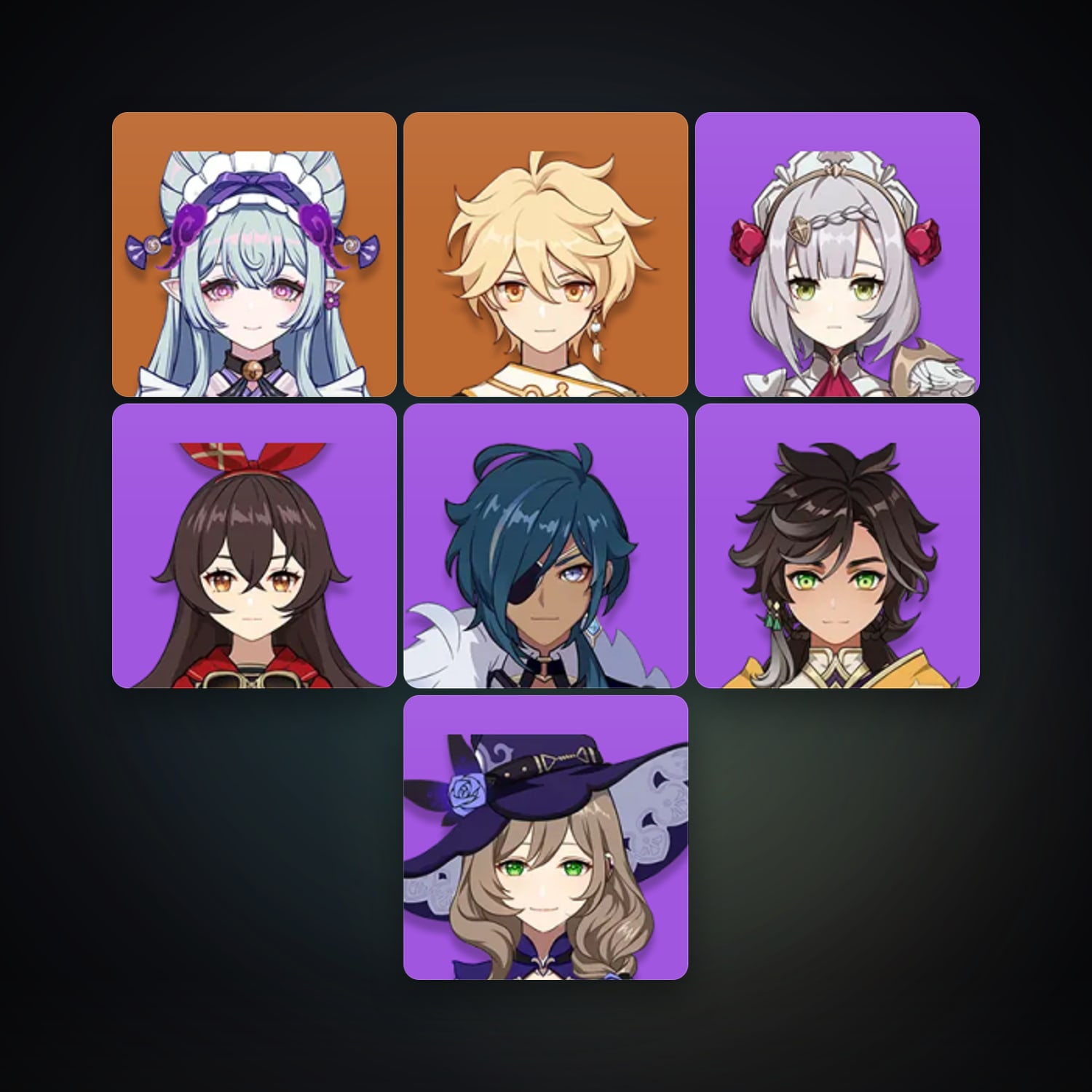 Genshin Impact | AR 13 | 7 Chars | 1× 5★ — HabibiAccounts
