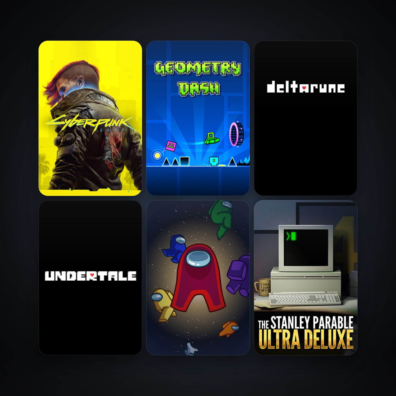 Rain World + Geometry Dash, 14 games, clean — HabibiAccounts