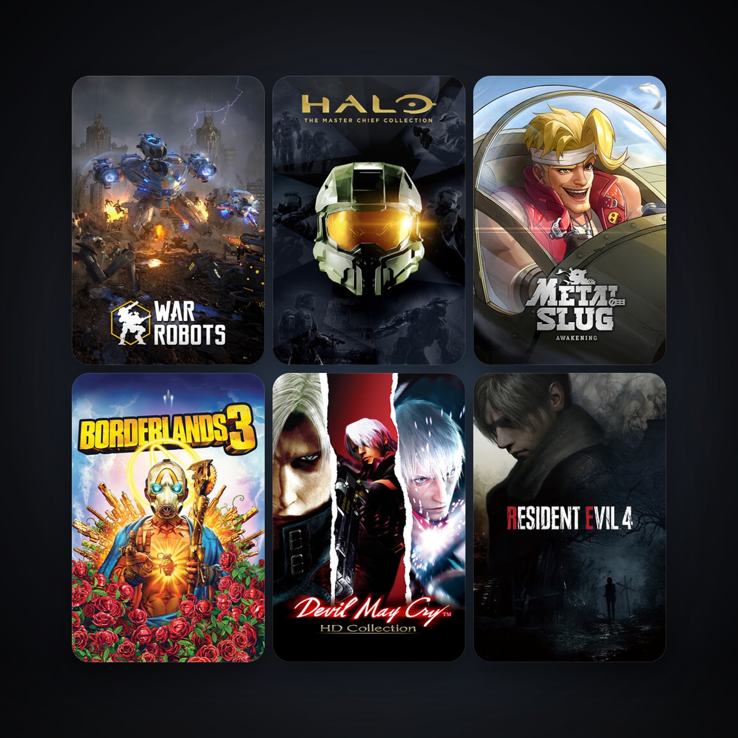Resident Evil 6 + Borderlands 3, 43 games, clean — HabibiAccounts