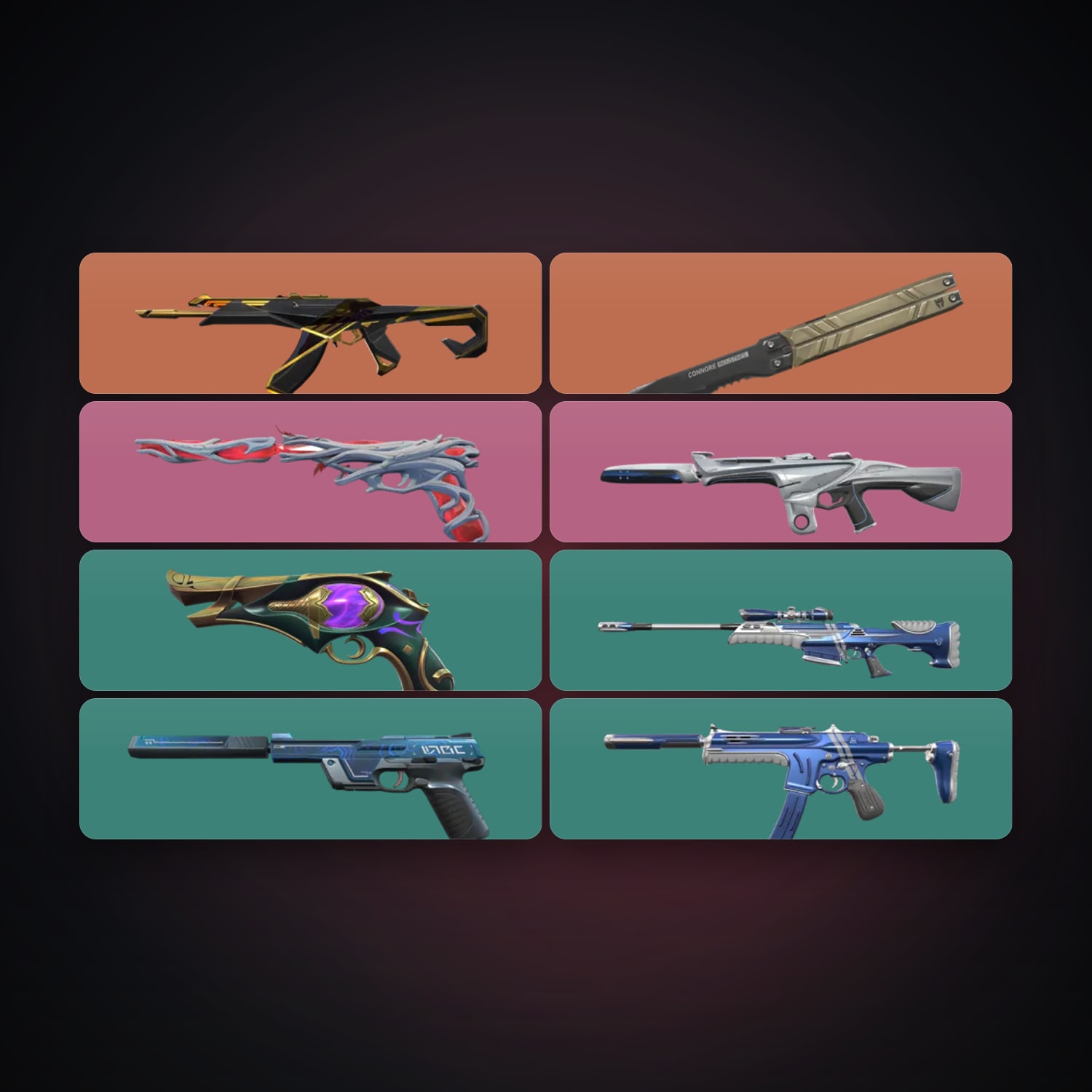 EU Iron 3 locker — 1 knives, 8 skins, lvl 107 — HabibiAccounts