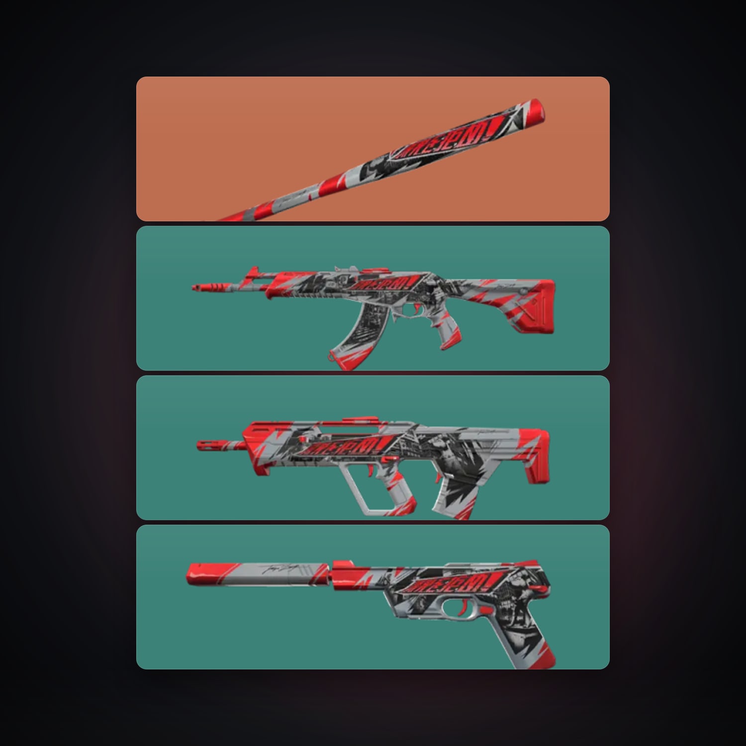 EU Diamond 1 locker — 1 knives, 5 skins, lvl 12 — HabibiAccounts