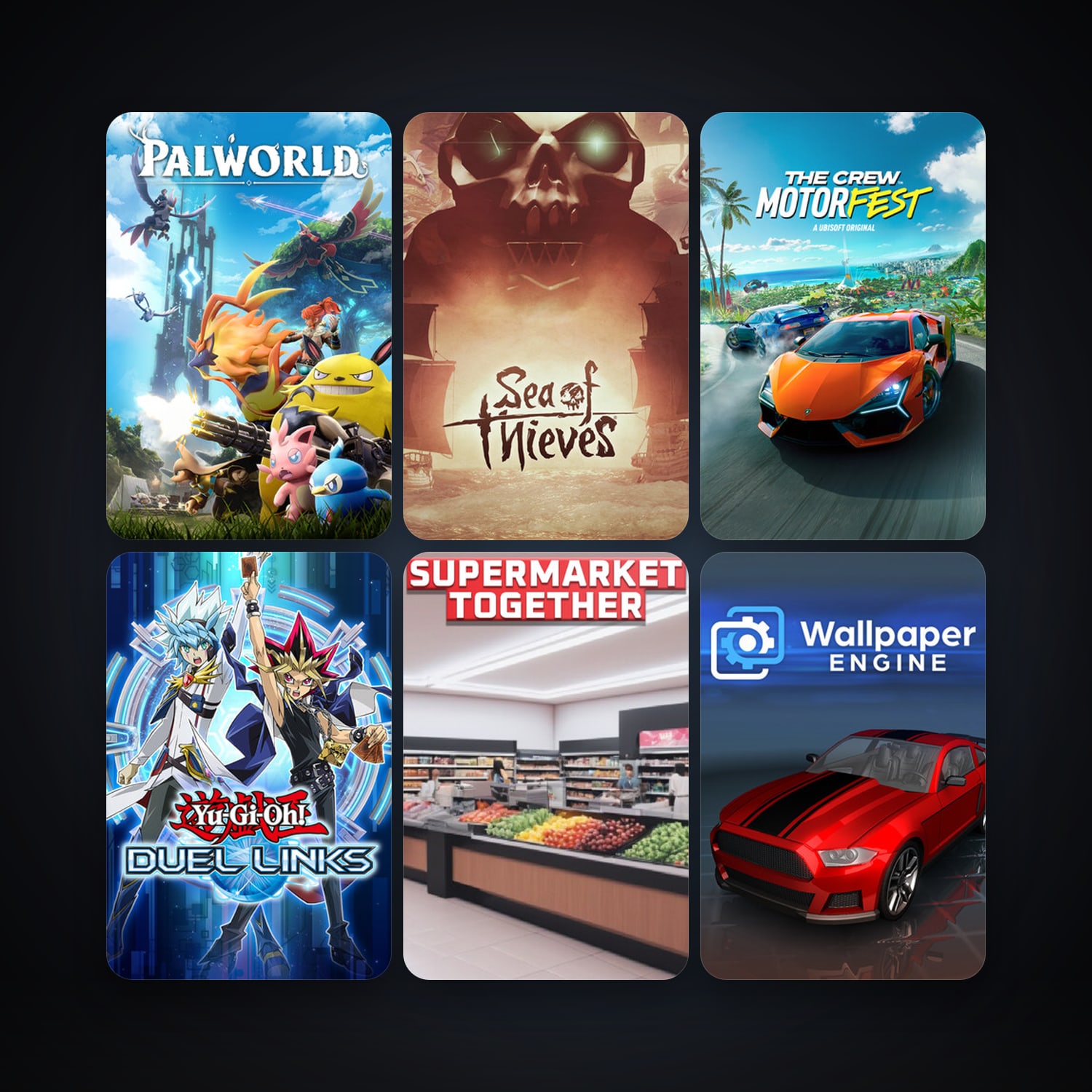 Wallpaper Engine + Just Ignore Them, 15 games, clean — HabibiAccounts