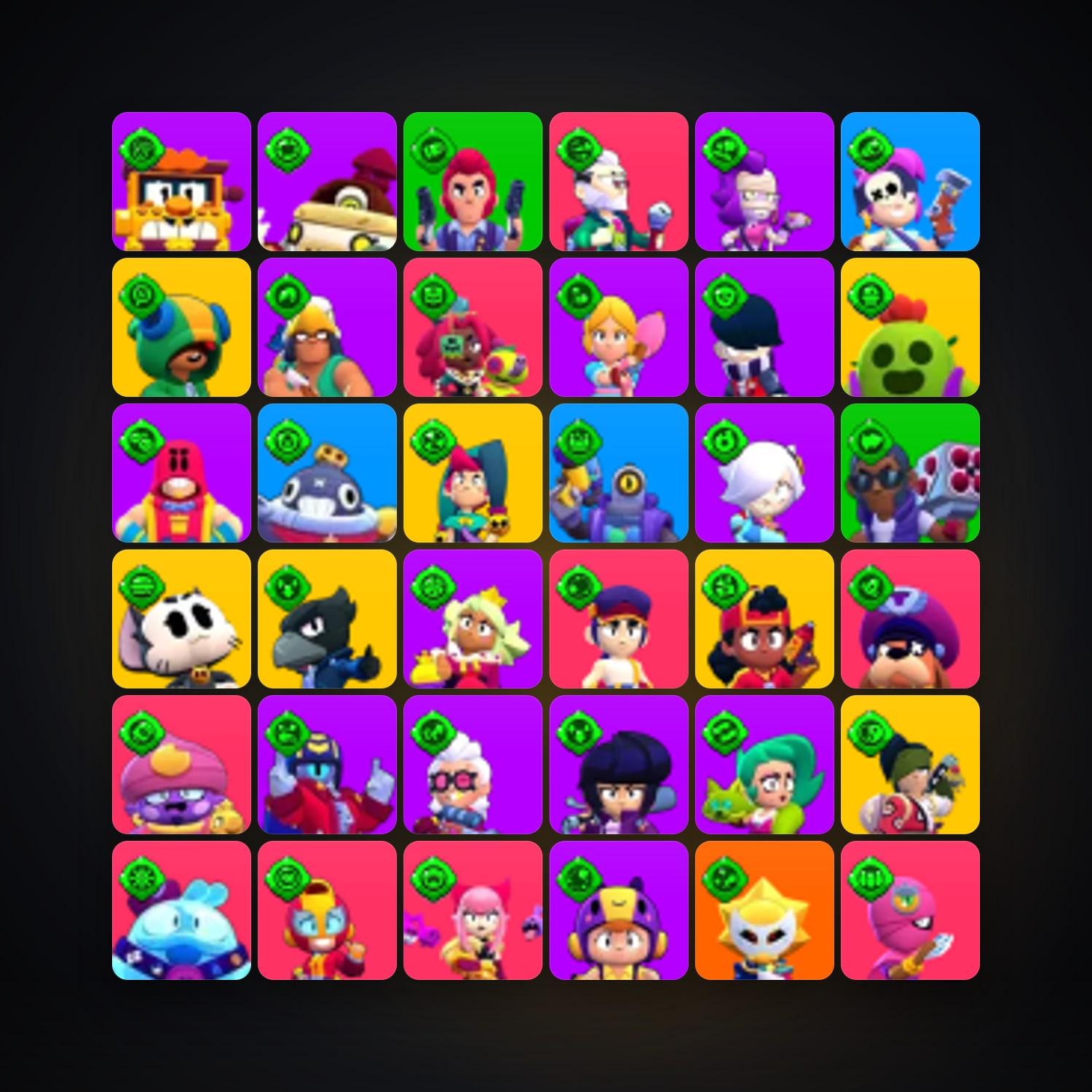 106 Brawlers | 73.9K Trophies — HabibiAccounts