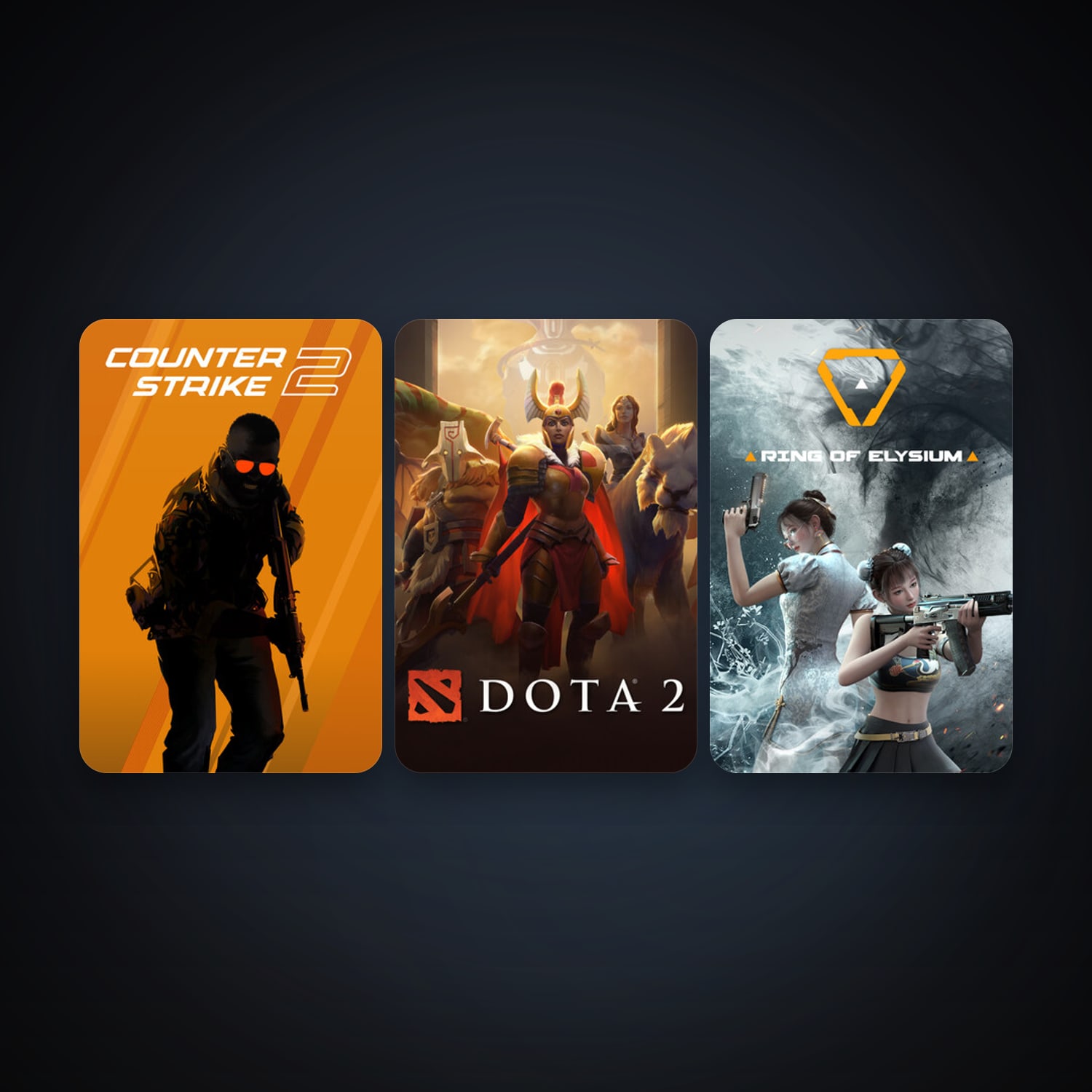 Dota 2 + CS2 Prime, 5 games, clean · 261053130 — HabibiAccounts