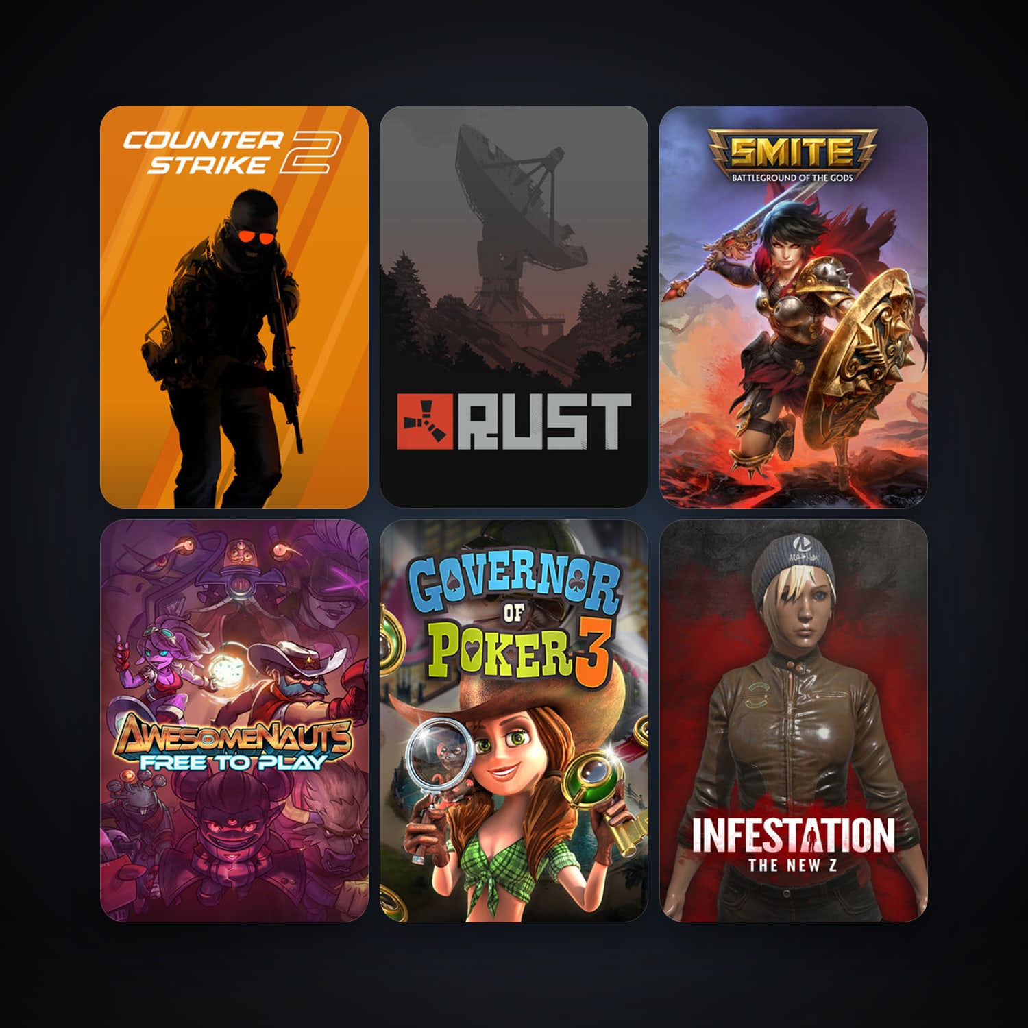 CS2 Prime + Awesomenauts, 16 games, clean — HabibiAccounts