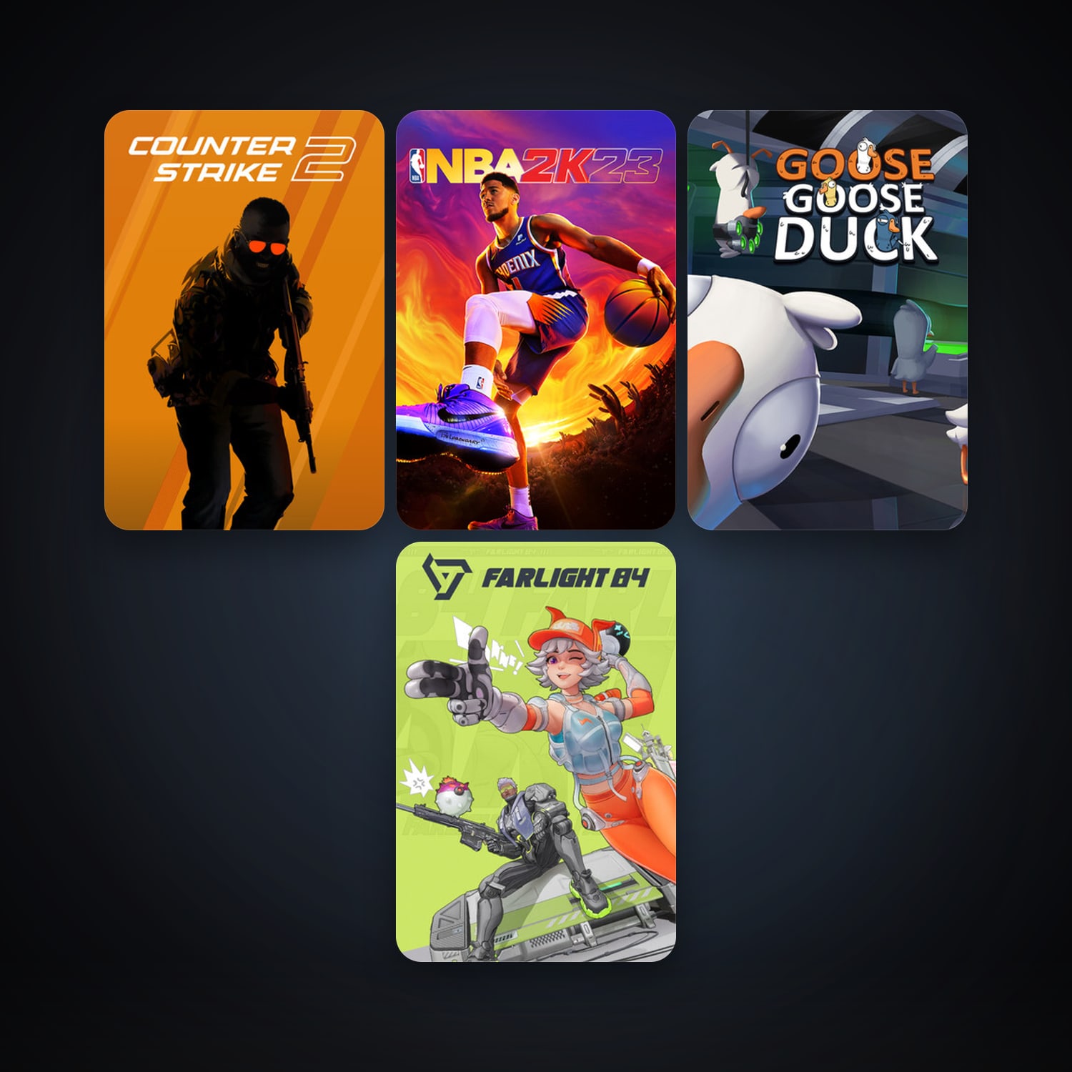 CS2 Prime + Among Us, 8 games, clean — HabibiAccounts