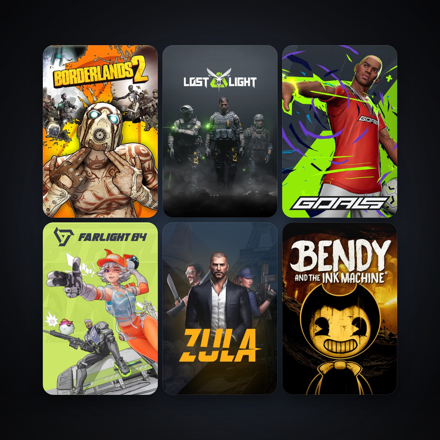 Borderlands + Borderlands 2, 44 games, clean — HabibiAccounts