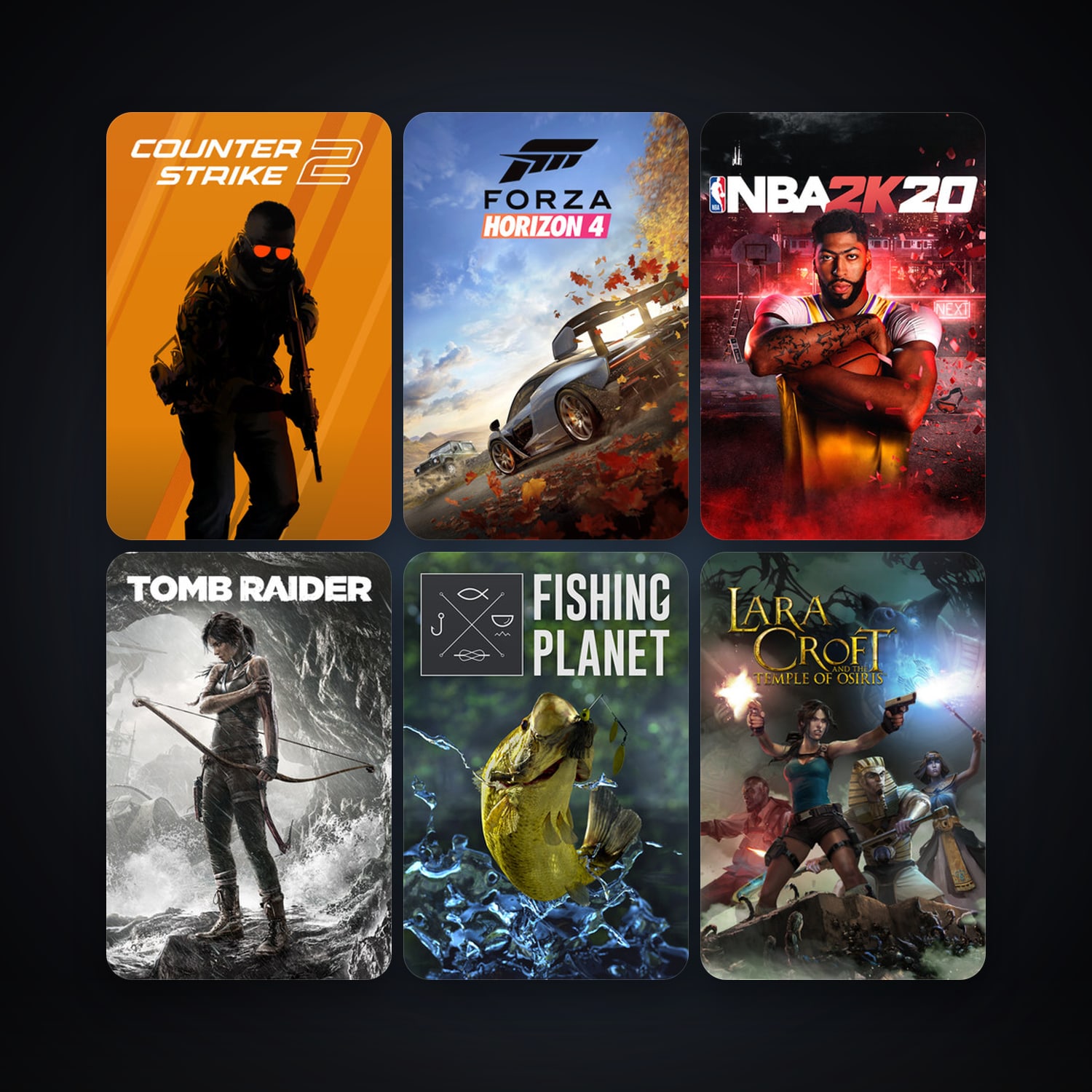 CS2 Prime + Tomb Raider, 50 games, Steam 18, clean — HabibiAccounts